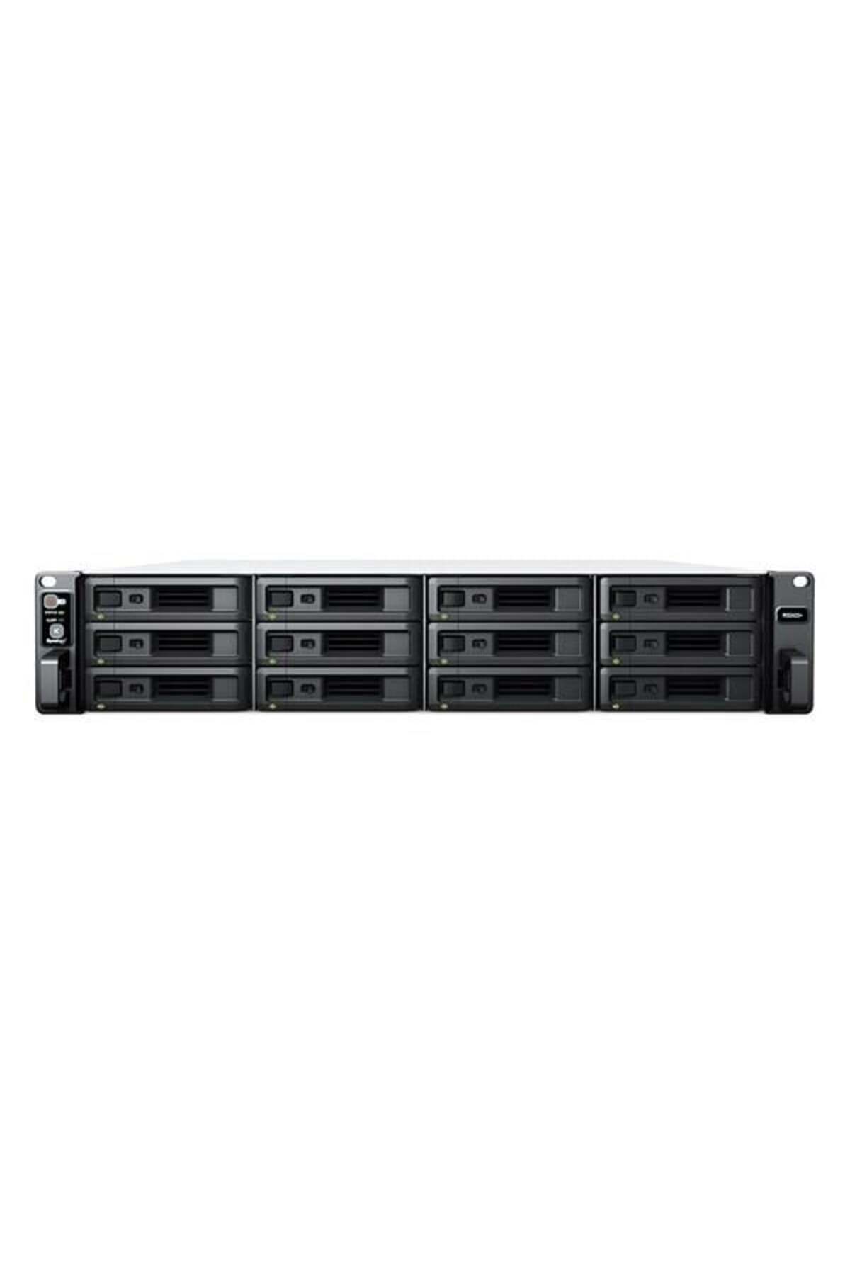 SYNOLOGY RS2423 PLUS RYZEN V1780B-32GB DDR4 ECC UDIMM-12-Diskli Rack Nas Sunucu (Disksiz)