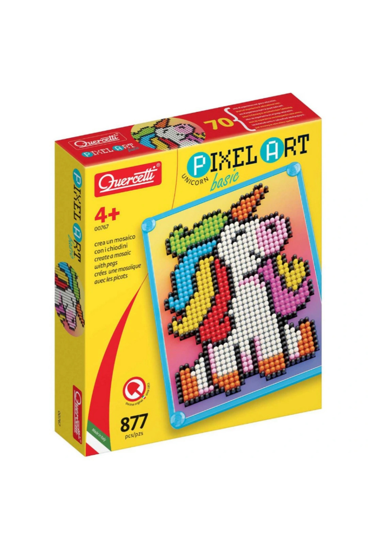 پیکسل آرت تک‌شاخ ۸۷۷ تکه