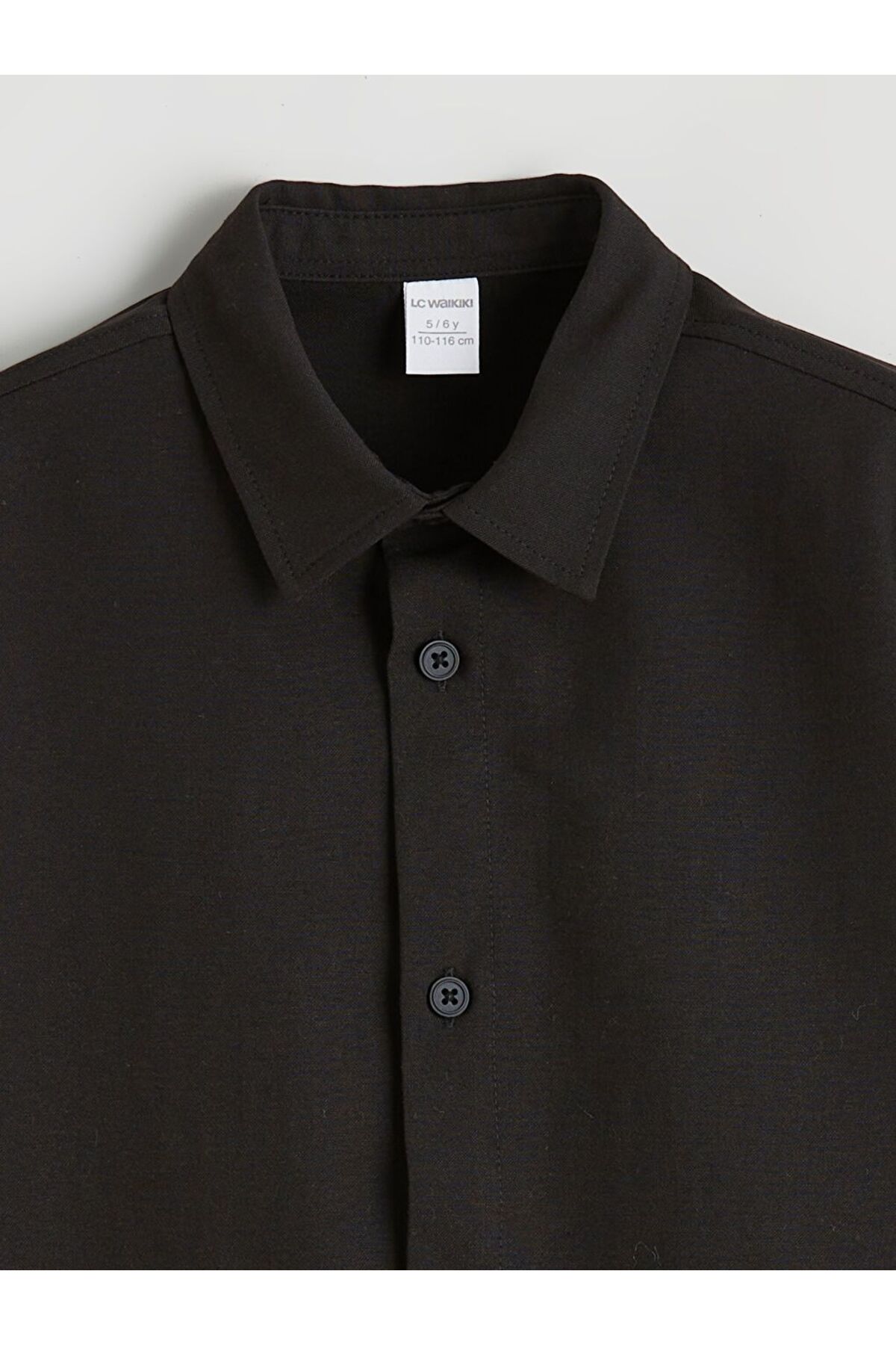 LC Waikiki LCW Kids Basic Erkek Çocuk Gömlek fotoğrafı 2 (önizleme)