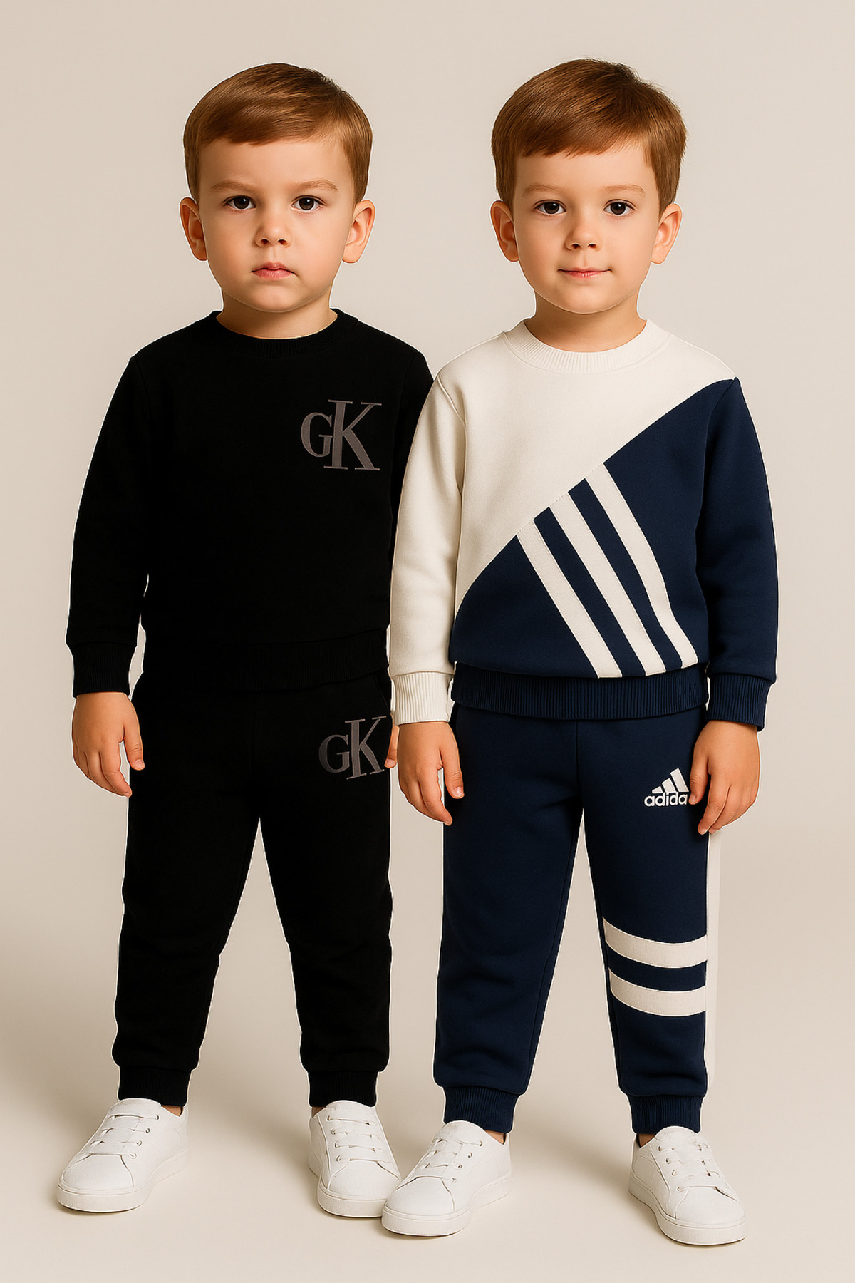 nudesse Детски комплект от горна и долна част 2x