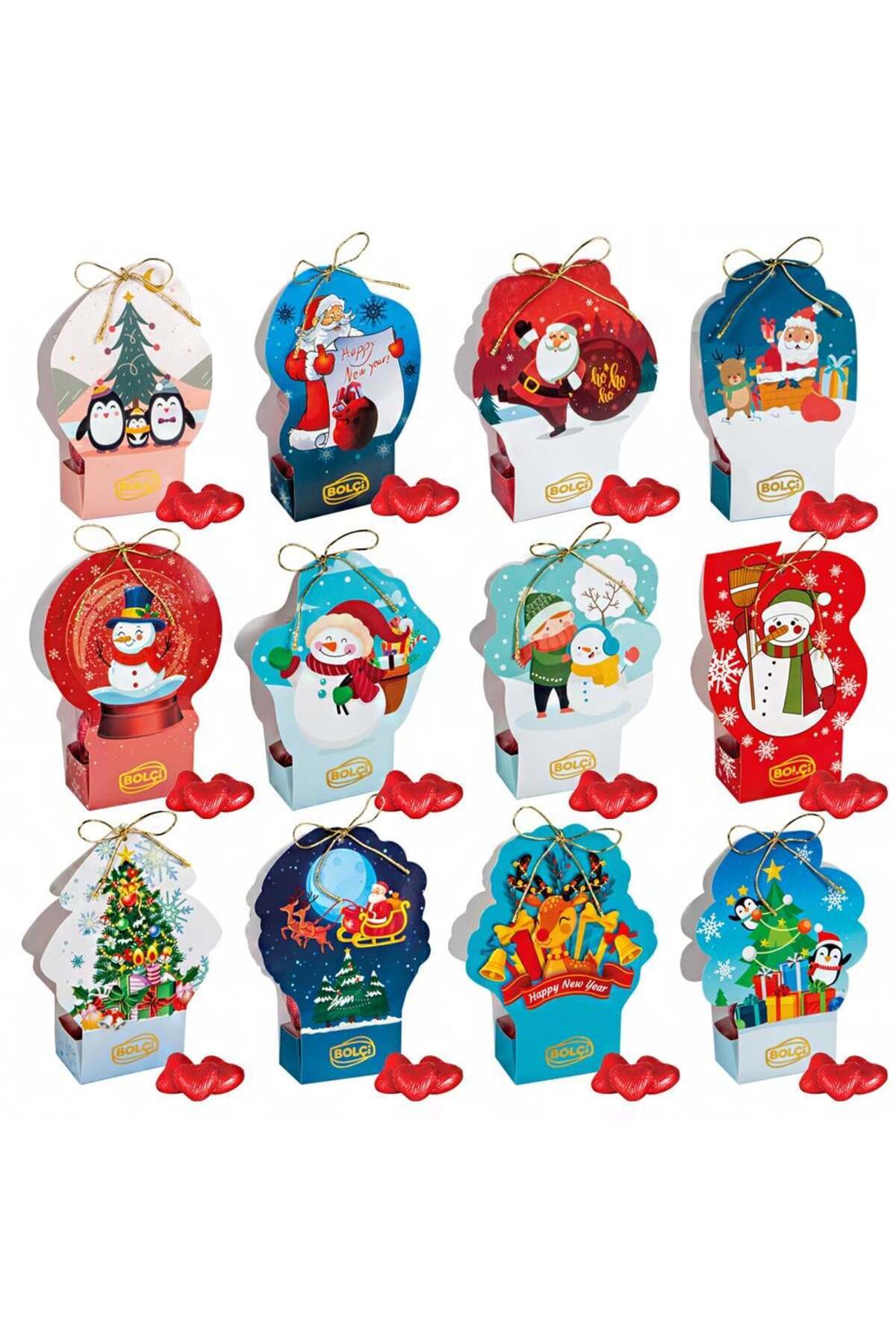 Bolçi Figürlü Çikolata Yılbaşı 80g