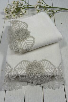 HAVLULAND AHFA HOME ANALI KIZLI SİMLİ İ FRANSIZ GÜPÜRLÜ %100 PAMUK 50*90 CM V...