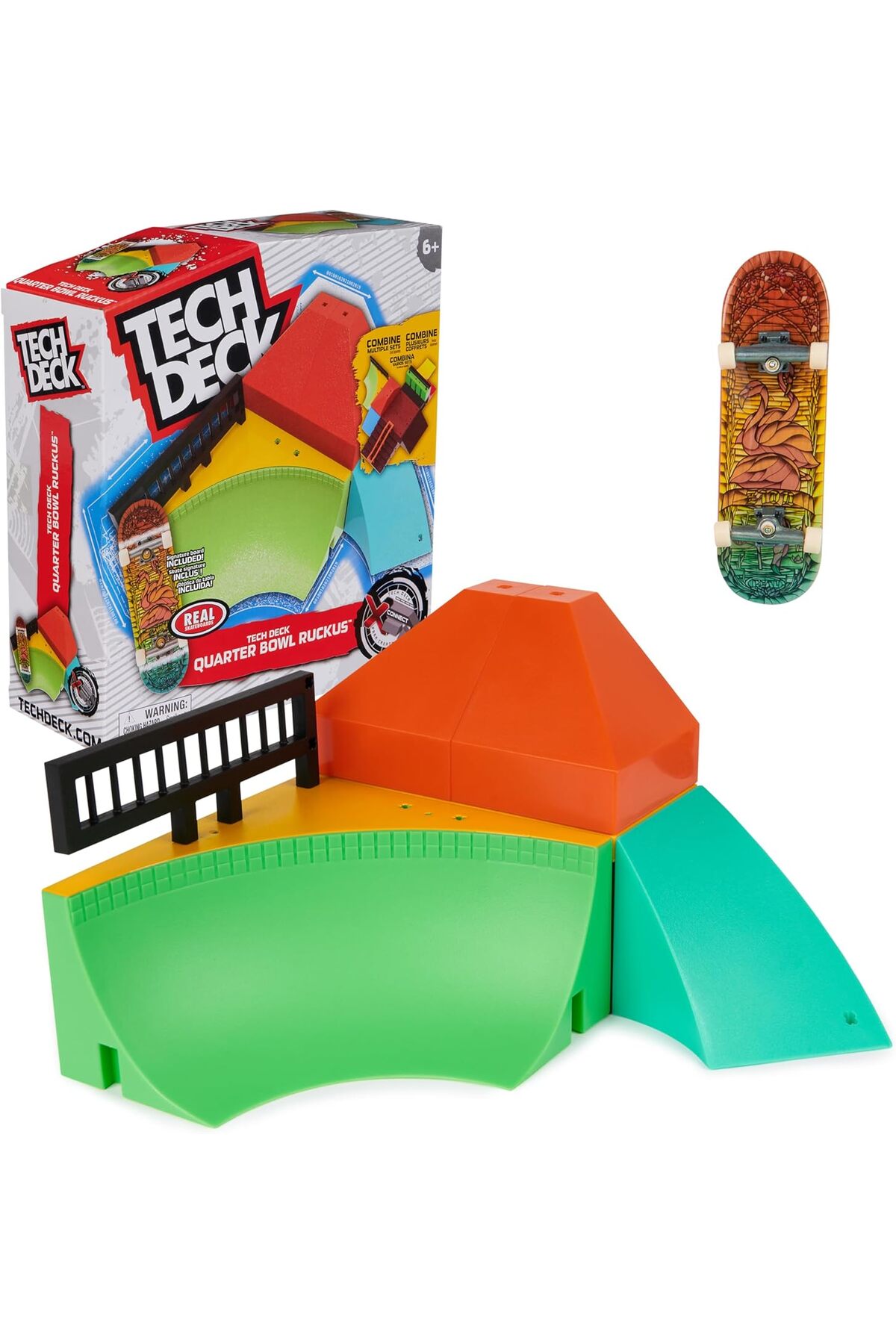Cici Oyuncak Tech Deck Quarter Bowl Ruckus X-Connect Park Creator