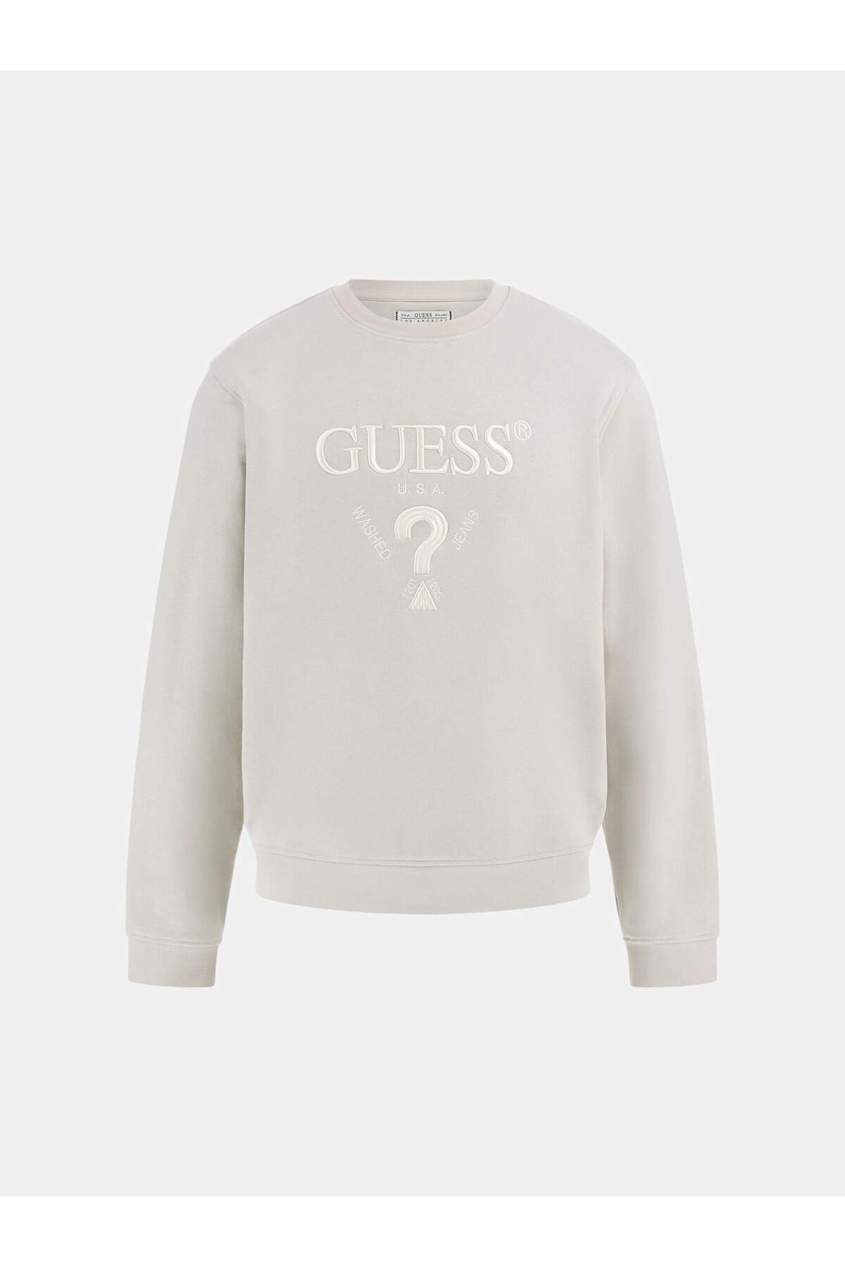 Beau Erkek Sweatshirt — آبی 5003247181 — تصویر 7 از 8
