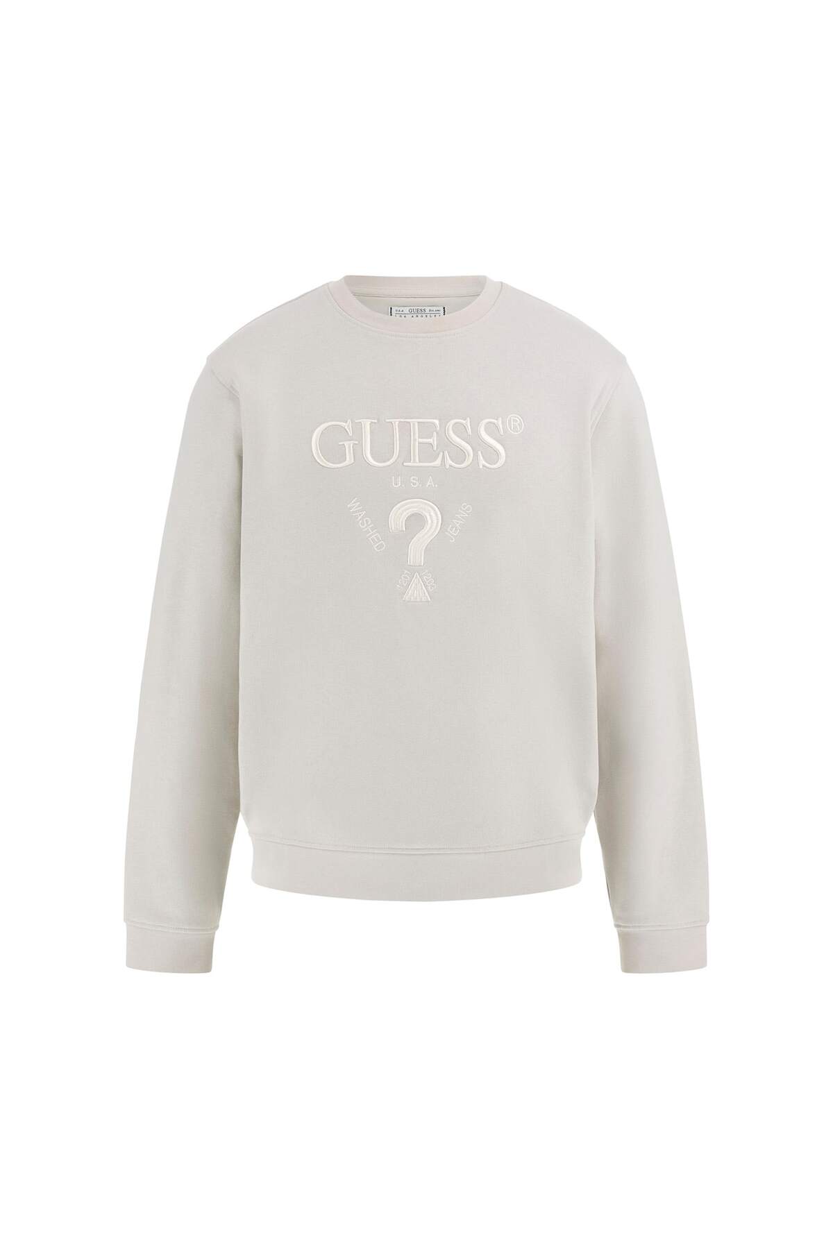Beau Erkek Sweatshirt — آبی 5003247181 — تصویر 8 از 8