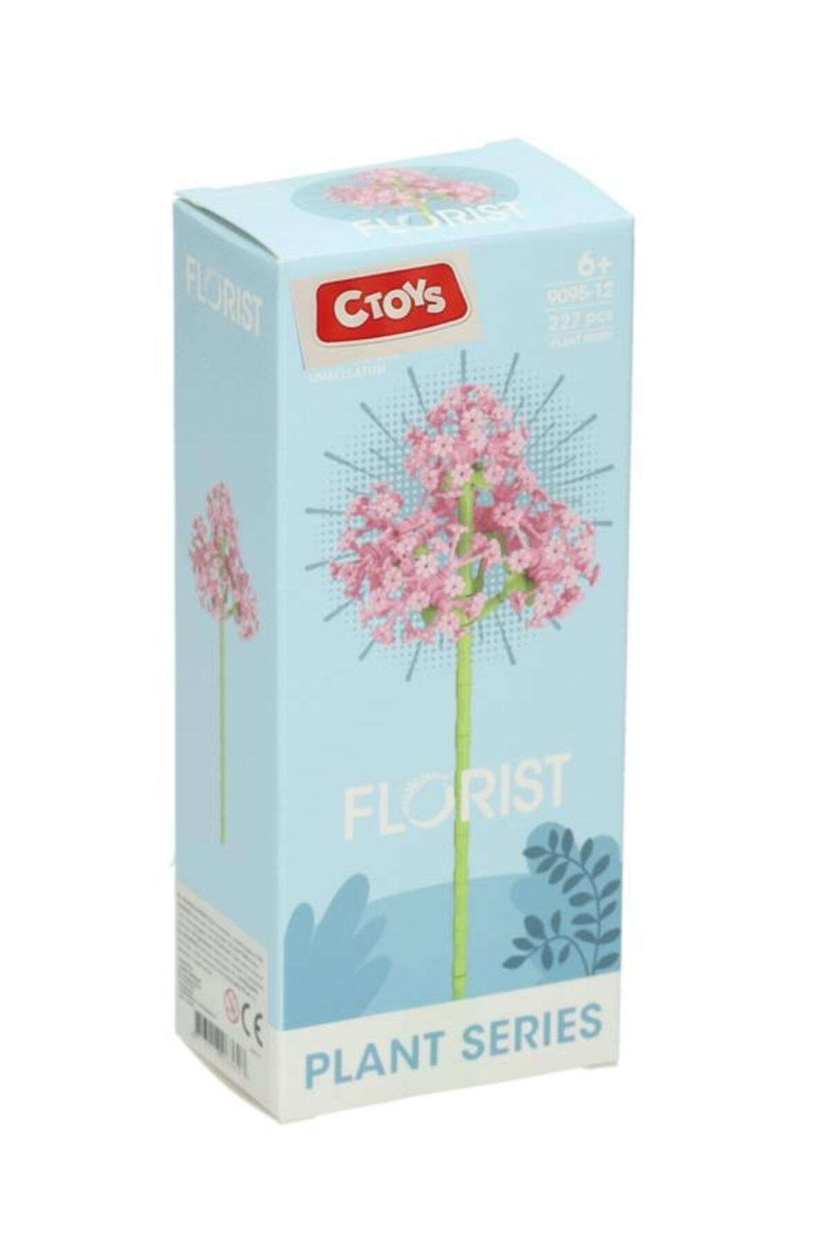 Ctoys Flower Blocks 9095-12 Ornithogalum Umbellatum – مجموعه ۹۰۹۵ قطعه بلوک‌های ساختنی گل (۲۲۷ قطعه) (۶ سال به بالا)