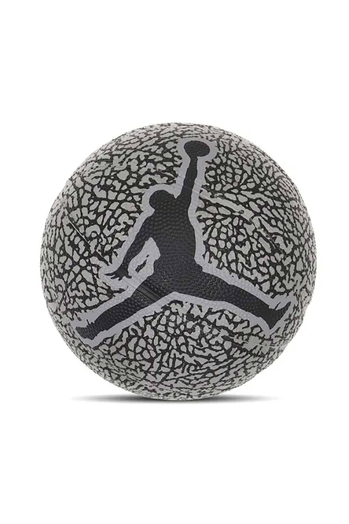 Nike Kids Nike Jordan Skills 2.0 Graphic Wolf Gri Mini Basketbol Topu (J.100.6753.056)