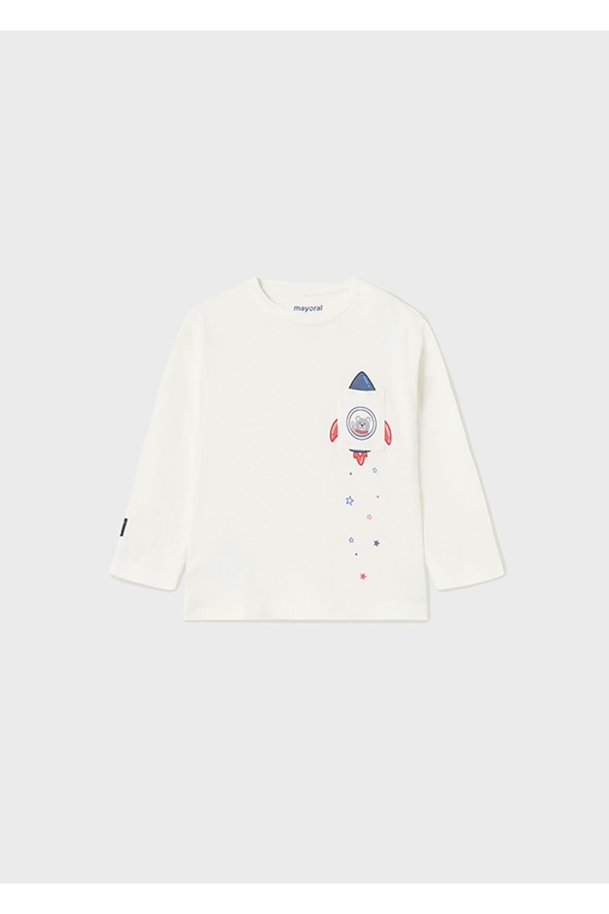 Mayoral Beyaz Bebek Tişört BEYAZ fotoğrafı 2 (önizleme)