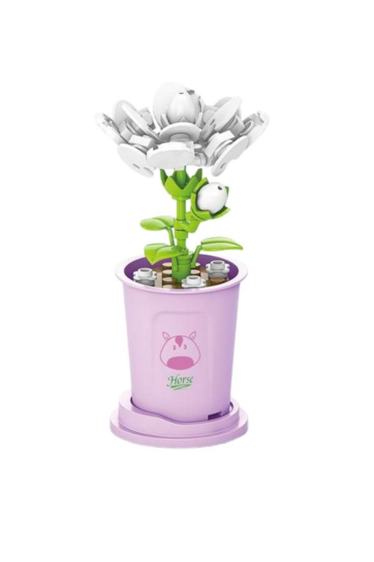 سی‌تویز بلوک‌های گل 8814-7 یاسمن sambac – ست ۵۰ تکه بلوک‌های گل‌سازی (۶ سال به بالا)