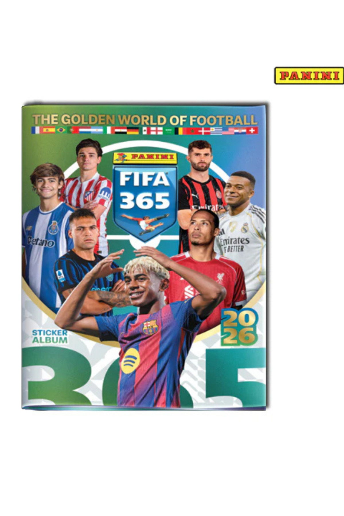 Next Plus Lisanslı Official Panini FIFA 365 2026 Stickers Album+ 2 Paket (10 Çıkartma) fotoğrafı 2 (önizleme)