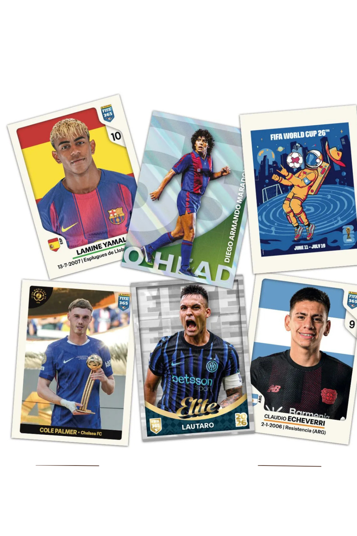 Next Plus Lisanslı Official Panini FIFA 365 2026 Stickers Album+ 2 Paket (10 Çıkartma) fotoğrafı 5 (önizleme)