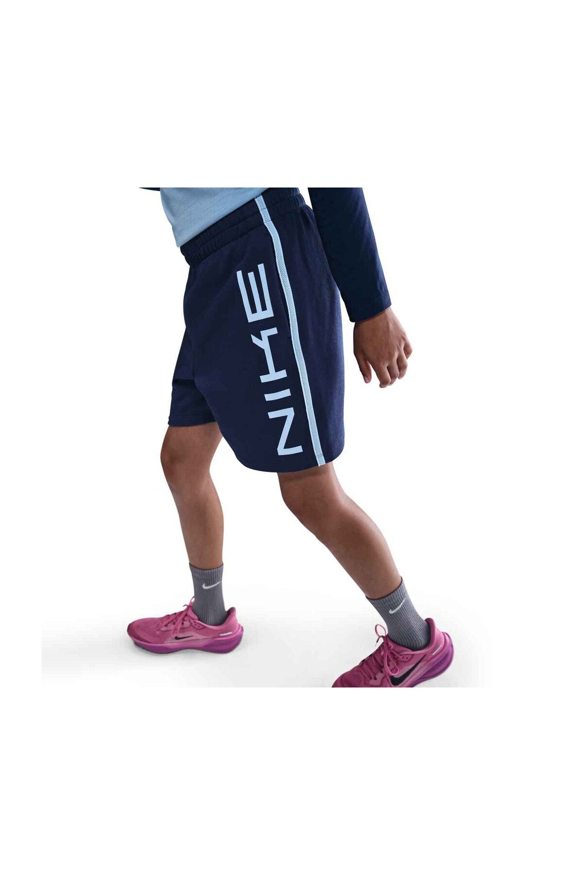 Nike Nk Df Multi Dir Fit Unisex Çocuk Lacivert Spor Şort - Hj3709