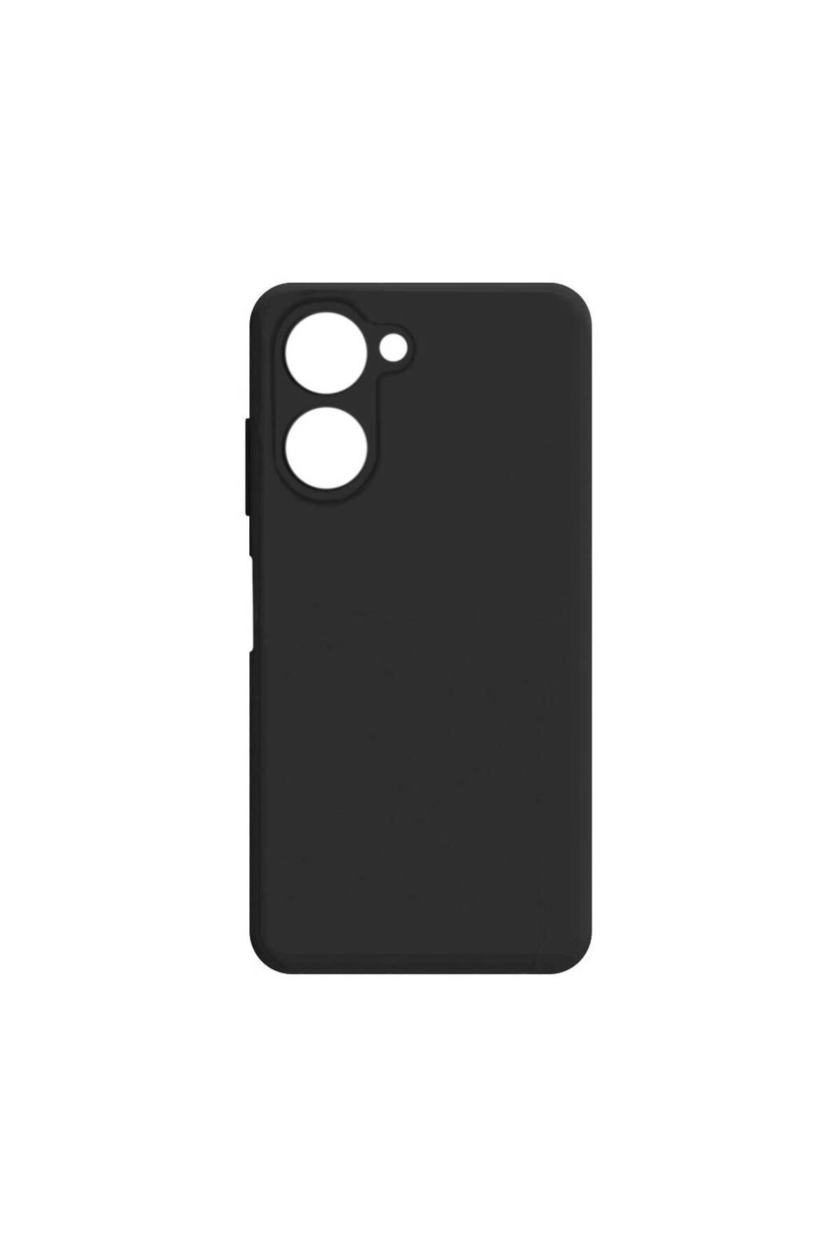 Realme 10 4G Kılıf SAFA Biye Silikon - Siyah