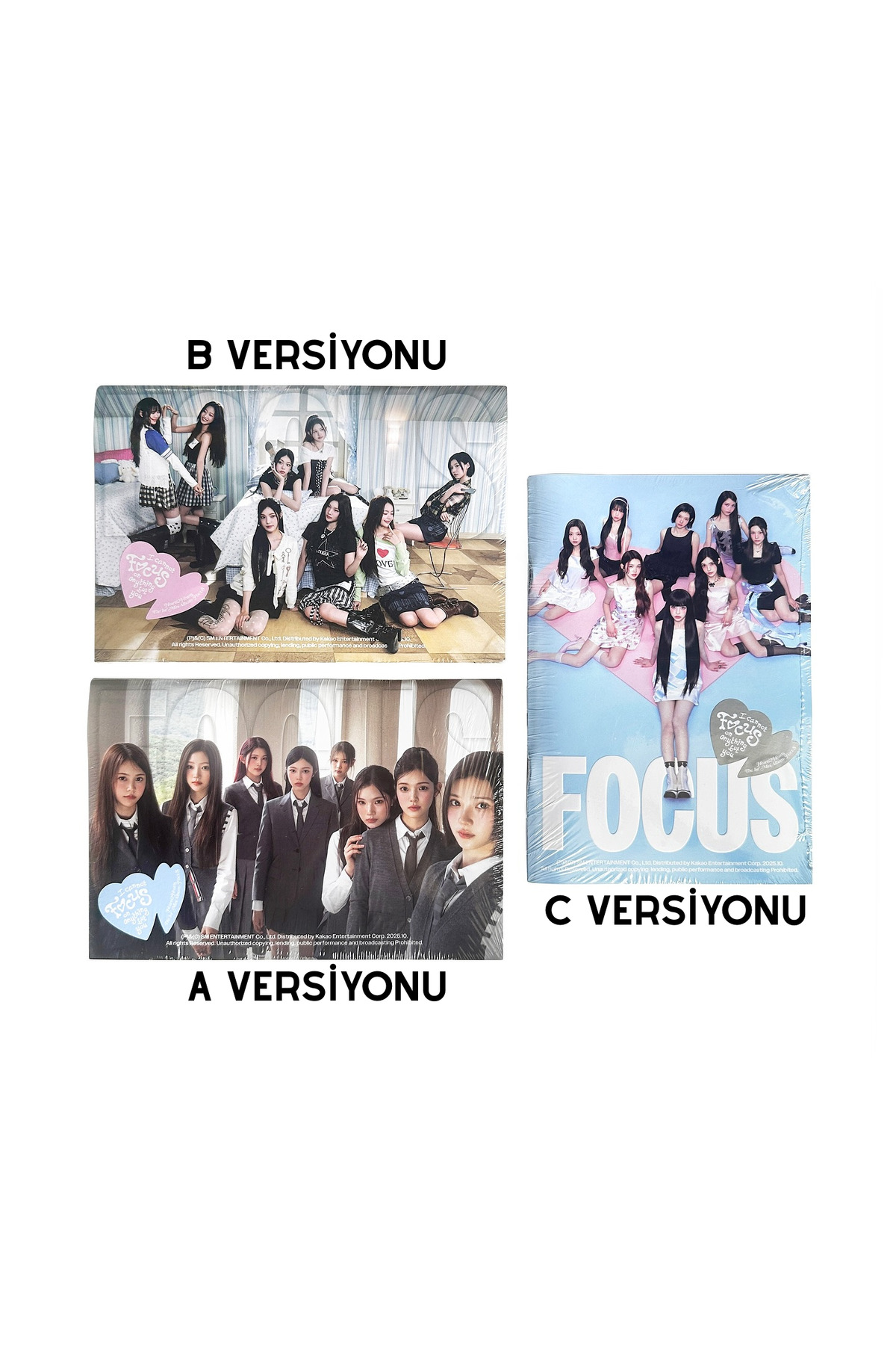 ikollect Hearts2Hearts - 1st Mini Album [FOCUS] Photobook Ver. (B