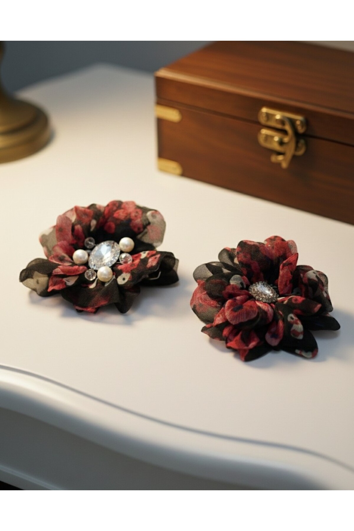 Brooch Flower Bag Accessory and Clothing Accessory brooch..