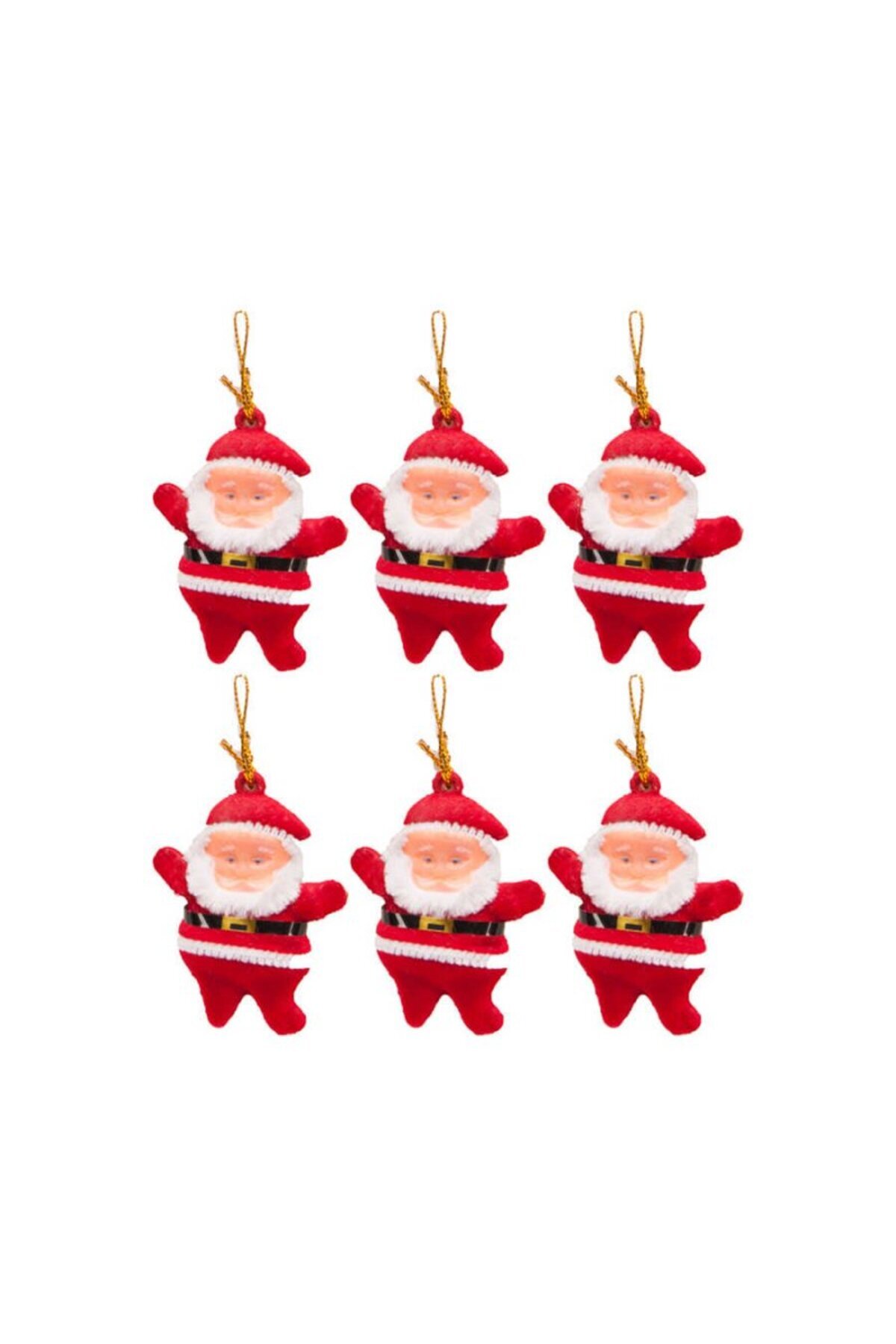 Astaş NOEL BABA SÜS ASMALI 6 LI 5,6 CM