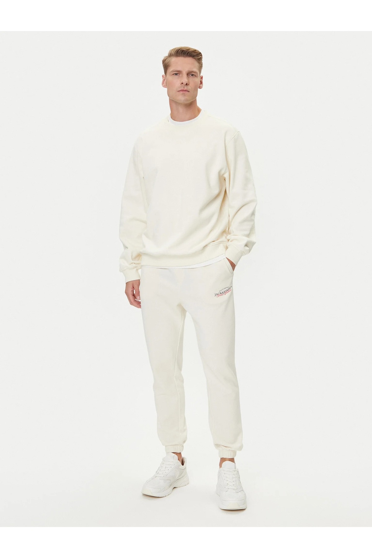 شلوار گرمکن ورزشی مردانه راسته | جک اند جونز Jack & Jones 12283257 - تصویر 2