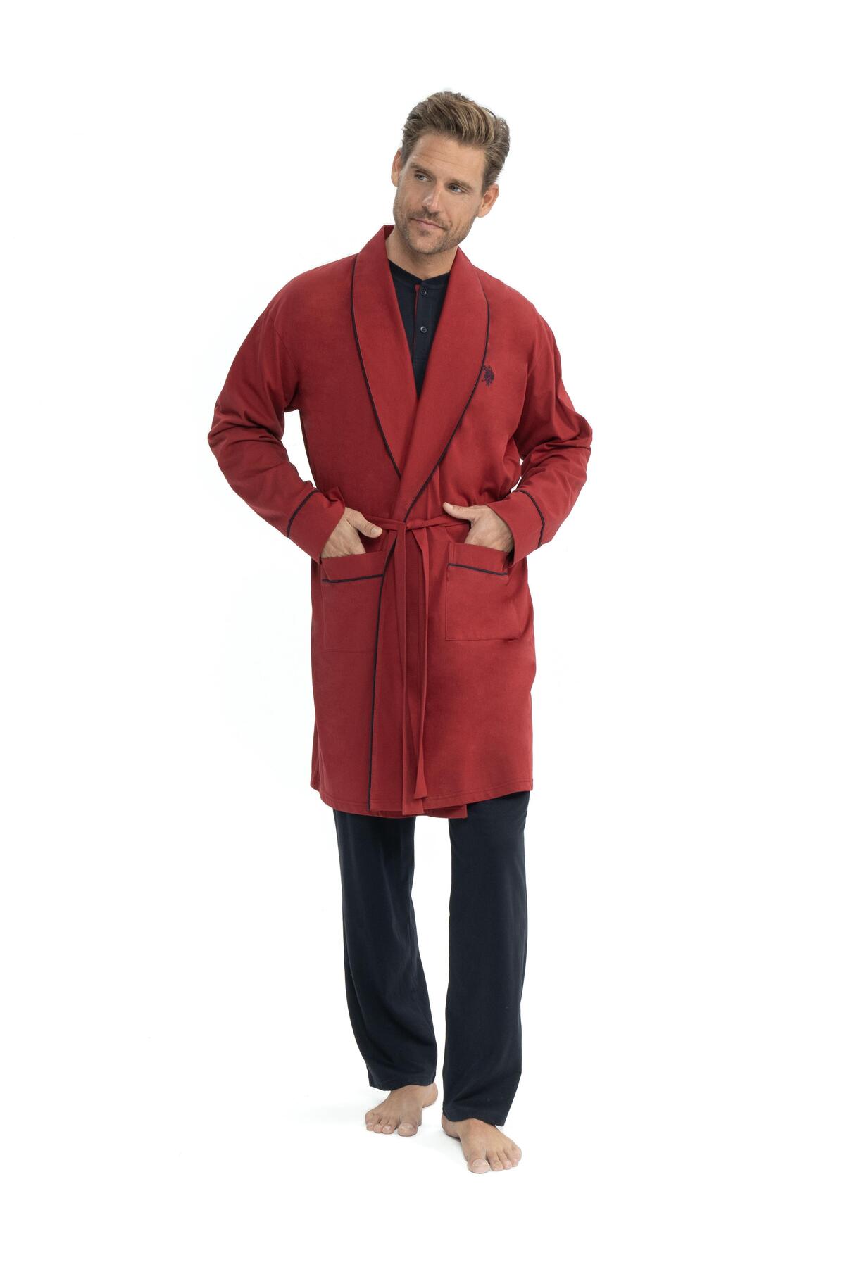 یو اس پولو ست لباس مردانه ۵ تکه، در جعبه مخصوص