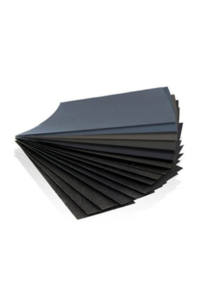 Tuna Kağıt zımpara Su zımparası 60-80-120-150-180-220 5 er adet Toplam 30 adet