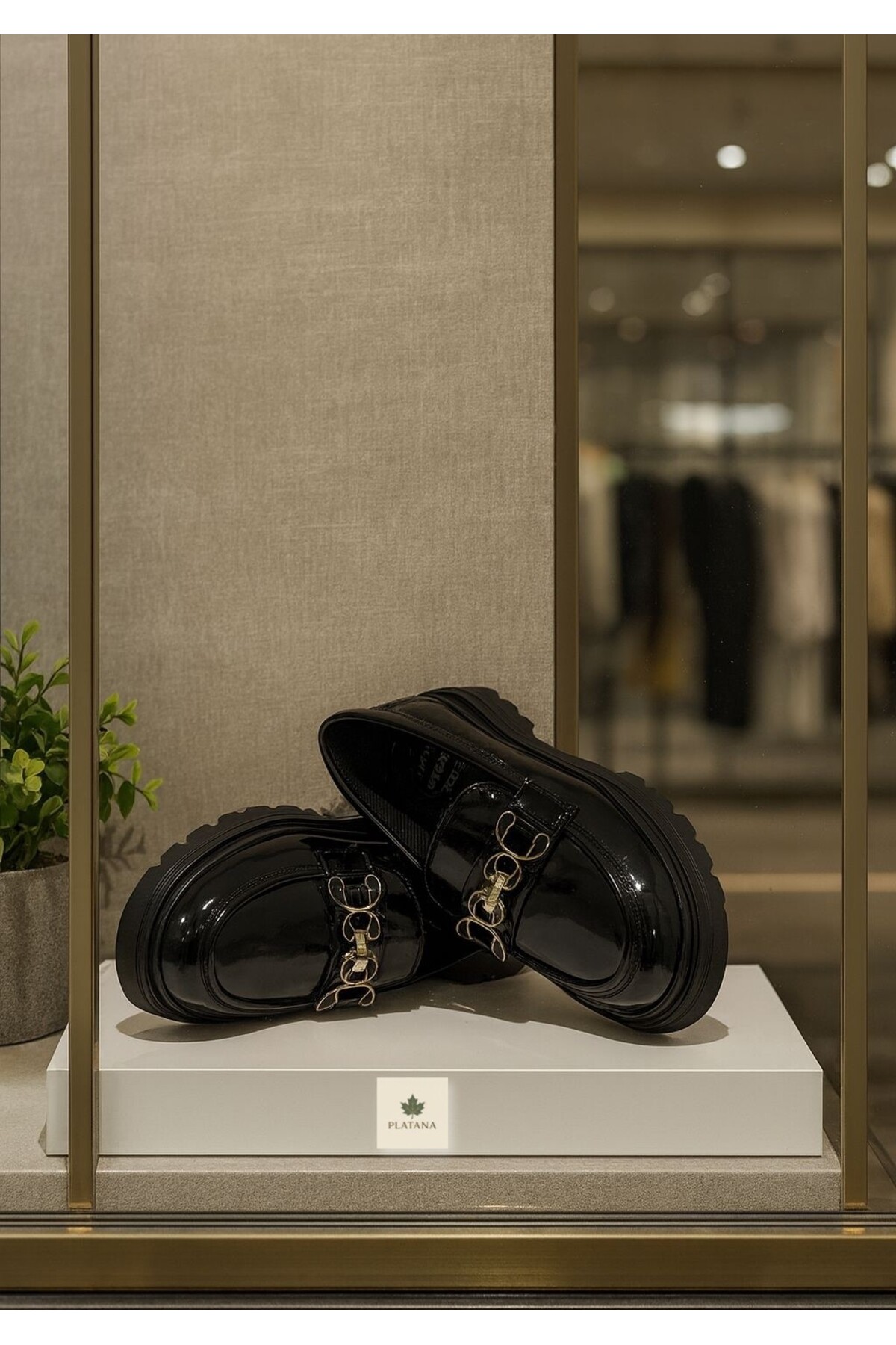 Platana  Ortopedik Rugan Loafer Kadın Ayakkabı - Görsel 4