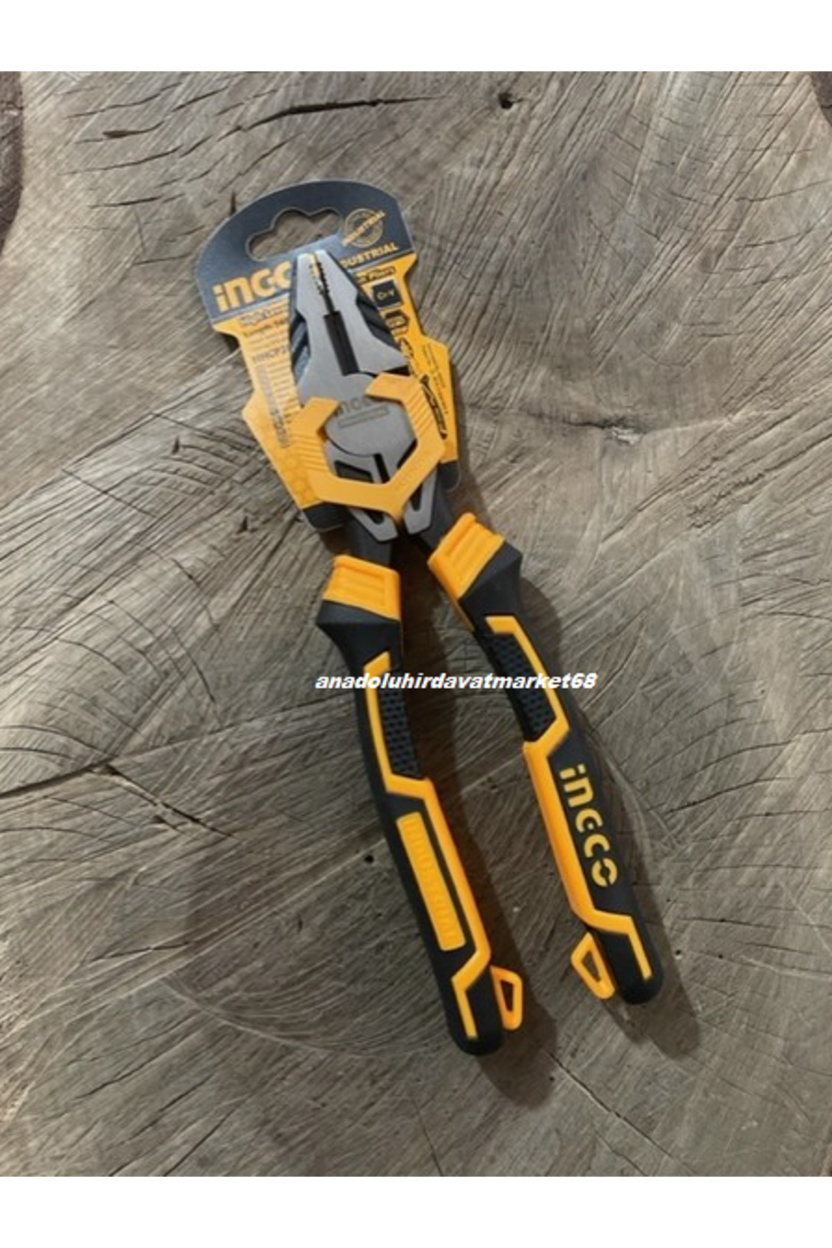 Ingco PRO 250MM AGIR TİP PENSE CARBON ÇELİK PENSE KOMBİNE İZOLELİ