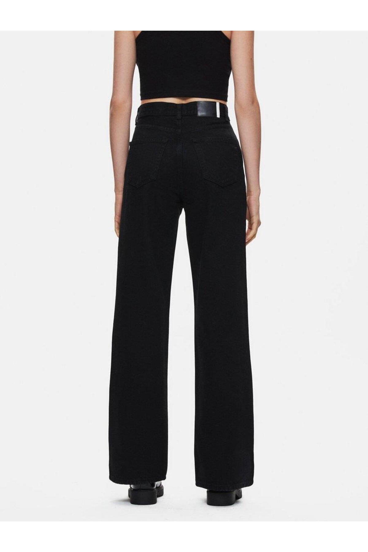 Ltb  Vıonne H Black Wash Wide Leg Kadın Jean Pantolon - Görsel 3