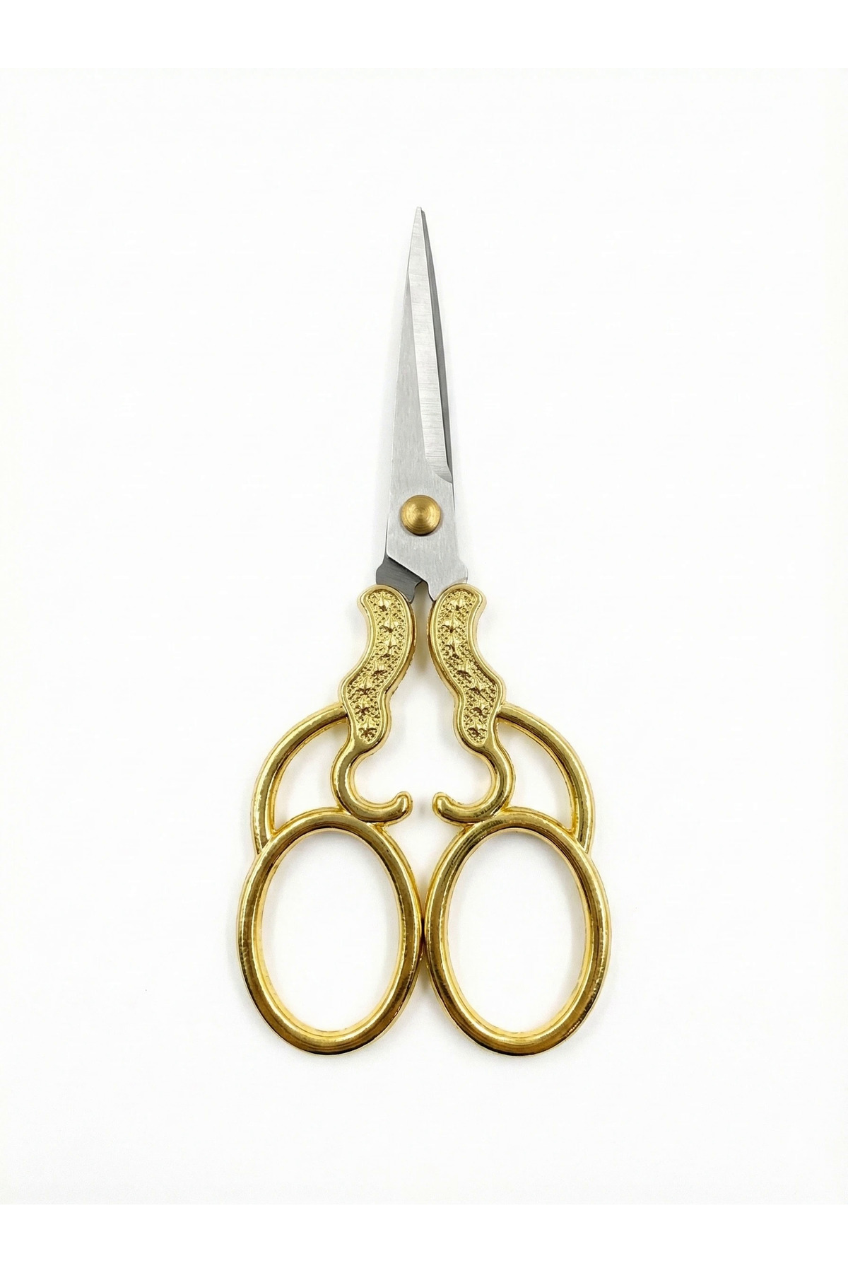 Massaltay Gold Söz Nişan Makası - Şık Tasarım, Paslanmaz Çelik, Hatıralık Tören Makası