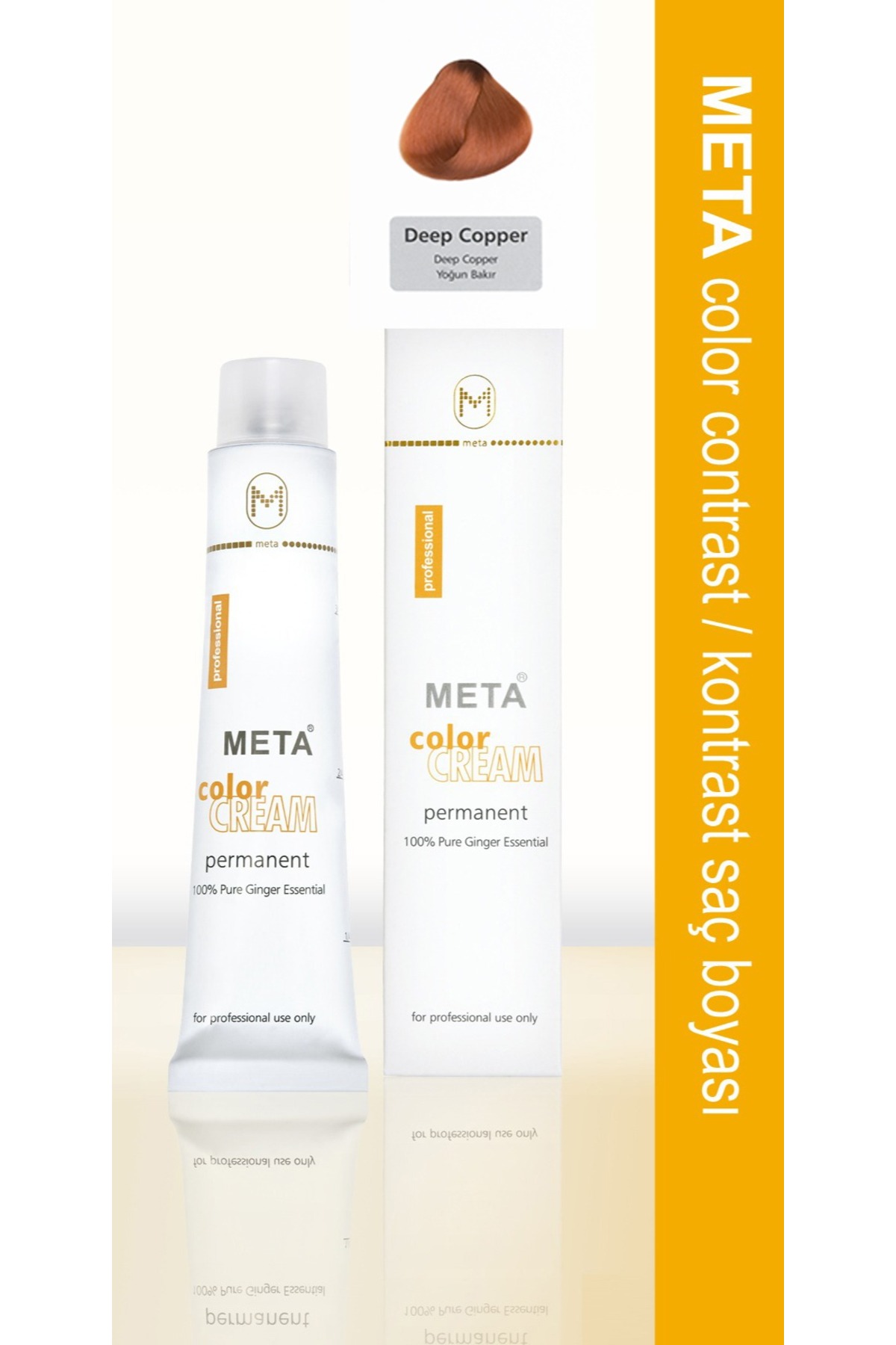 META Professional Kontrast Yoğun Bakır Balyaj Saç Boyası 60 ml - Fiyatı ...