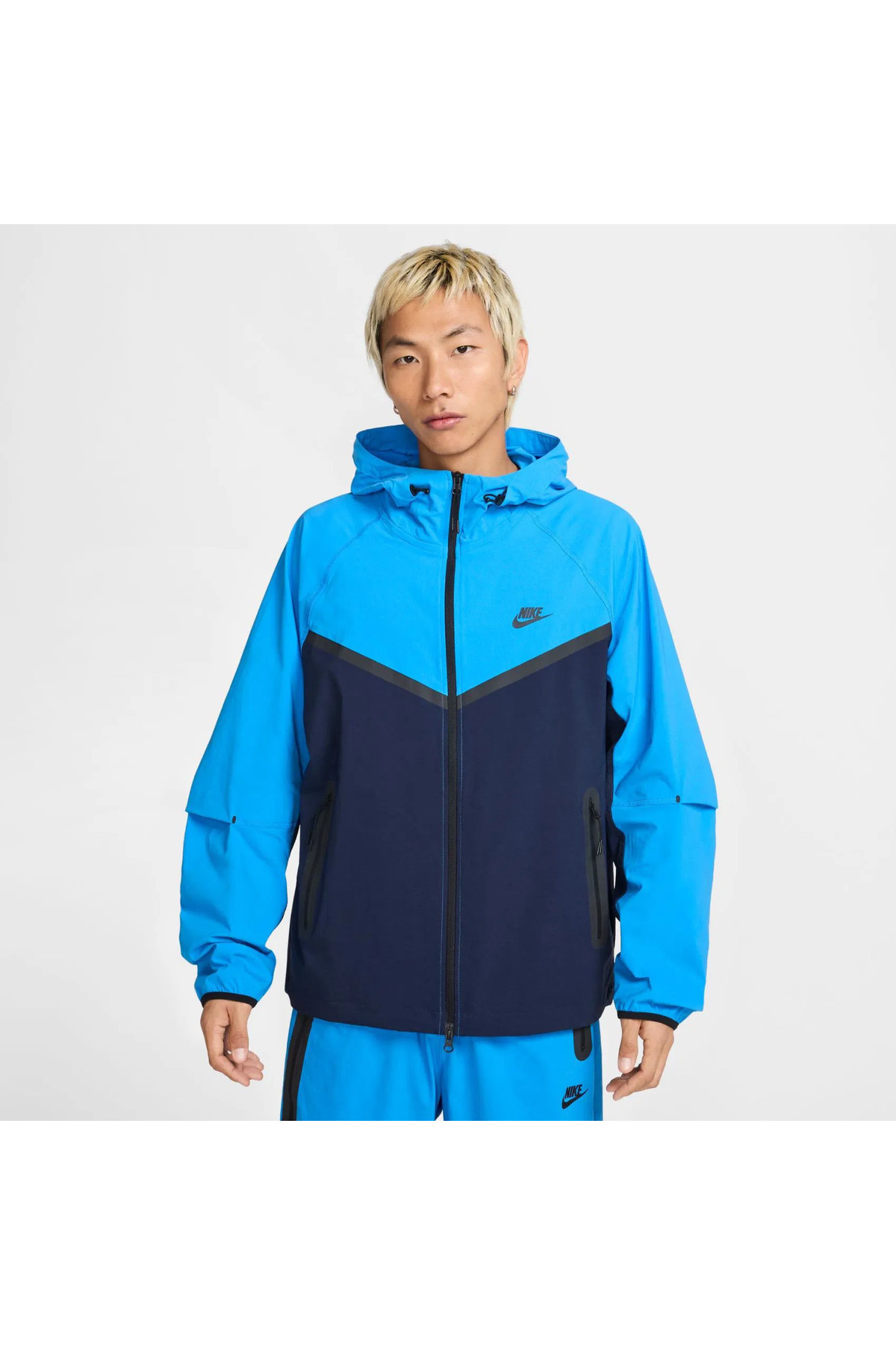 VEATM WOVEN BLOUSON ブラック/ライトブルー　セットアップM 1_org_zoom.jpg