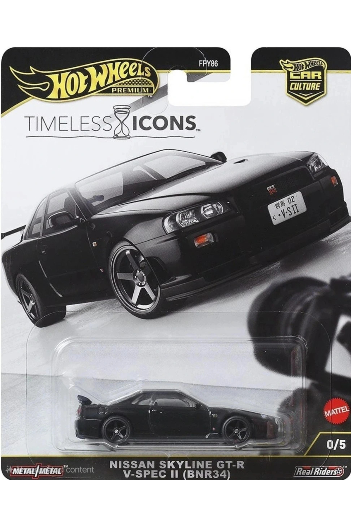 HOT WHEELS Premium Car Culture Timeless Icons Nissan Skylıne GT-R