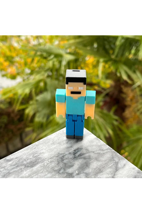 vahobi3d Herobrine Minecraft Figürü – Koleksiyonluk Masa Üstü Dekor
