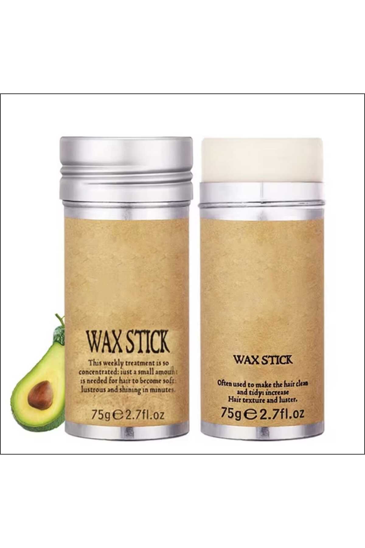 2li Set 1 Adet Saç Şekillendirici Mucizevi Tarak Saç Sabitleyici Şekillendirici Stick Wax 75 gr Vaks — vic847 — تصویر 8 از 8