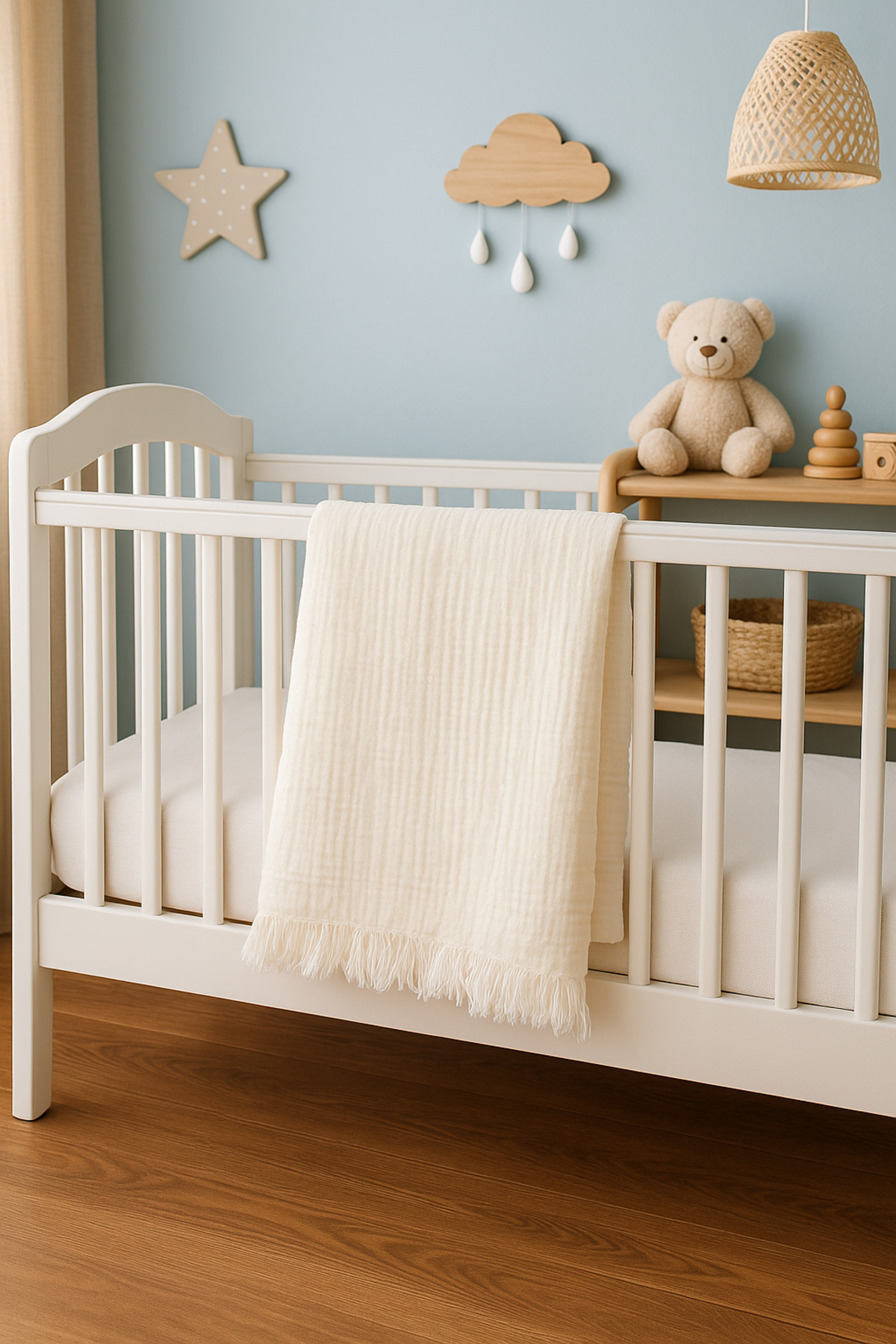 Heianmono Kids 4 Kat Müslin % 100 Pamuk Yeni Doğan 10'lu Bebek Seti (Erkek Bebek-Unisex) fotoğrafı 5 (önizleme)