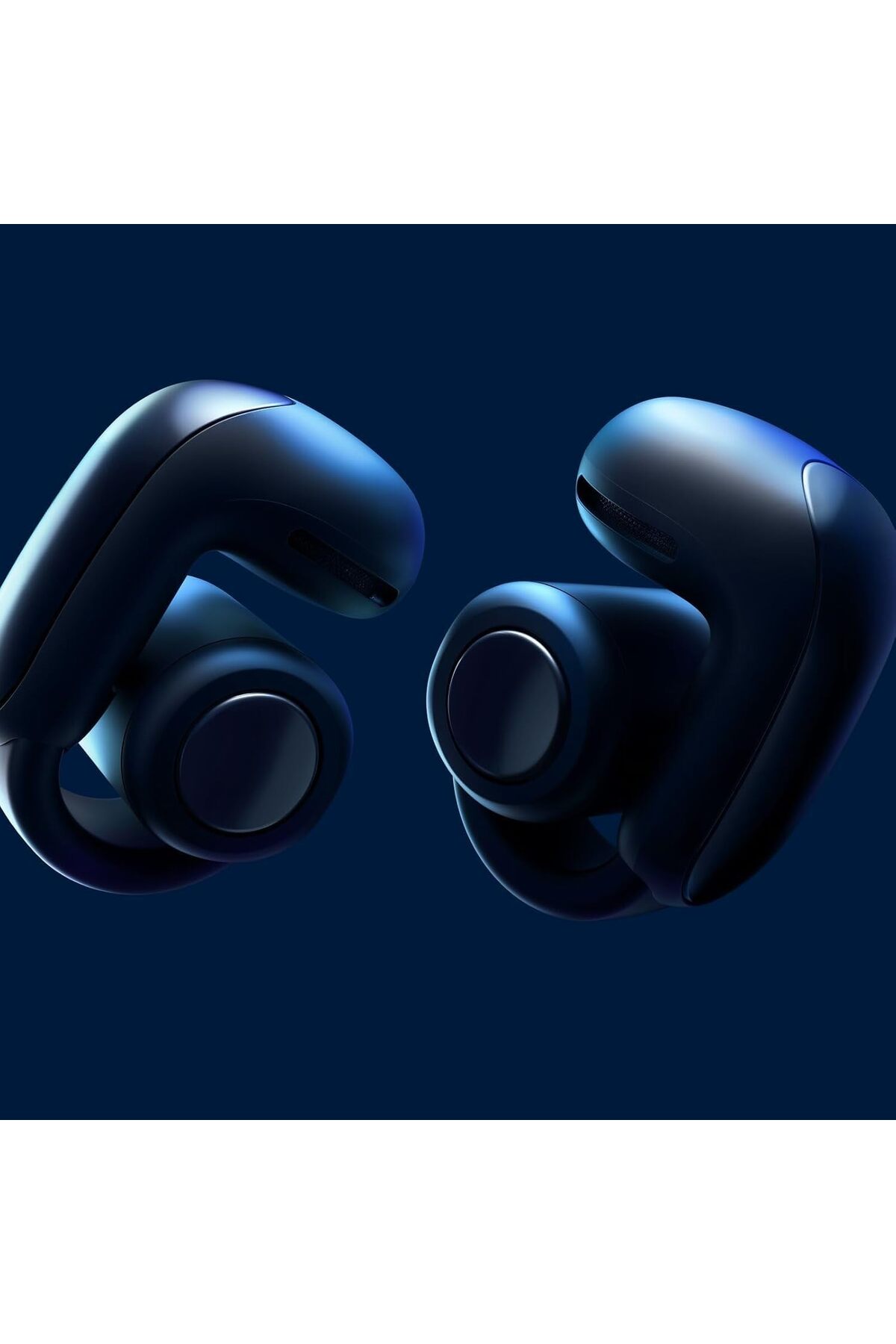 Bose Ultra Open Earbuds with OpenAudio Technology, Lunar Blue