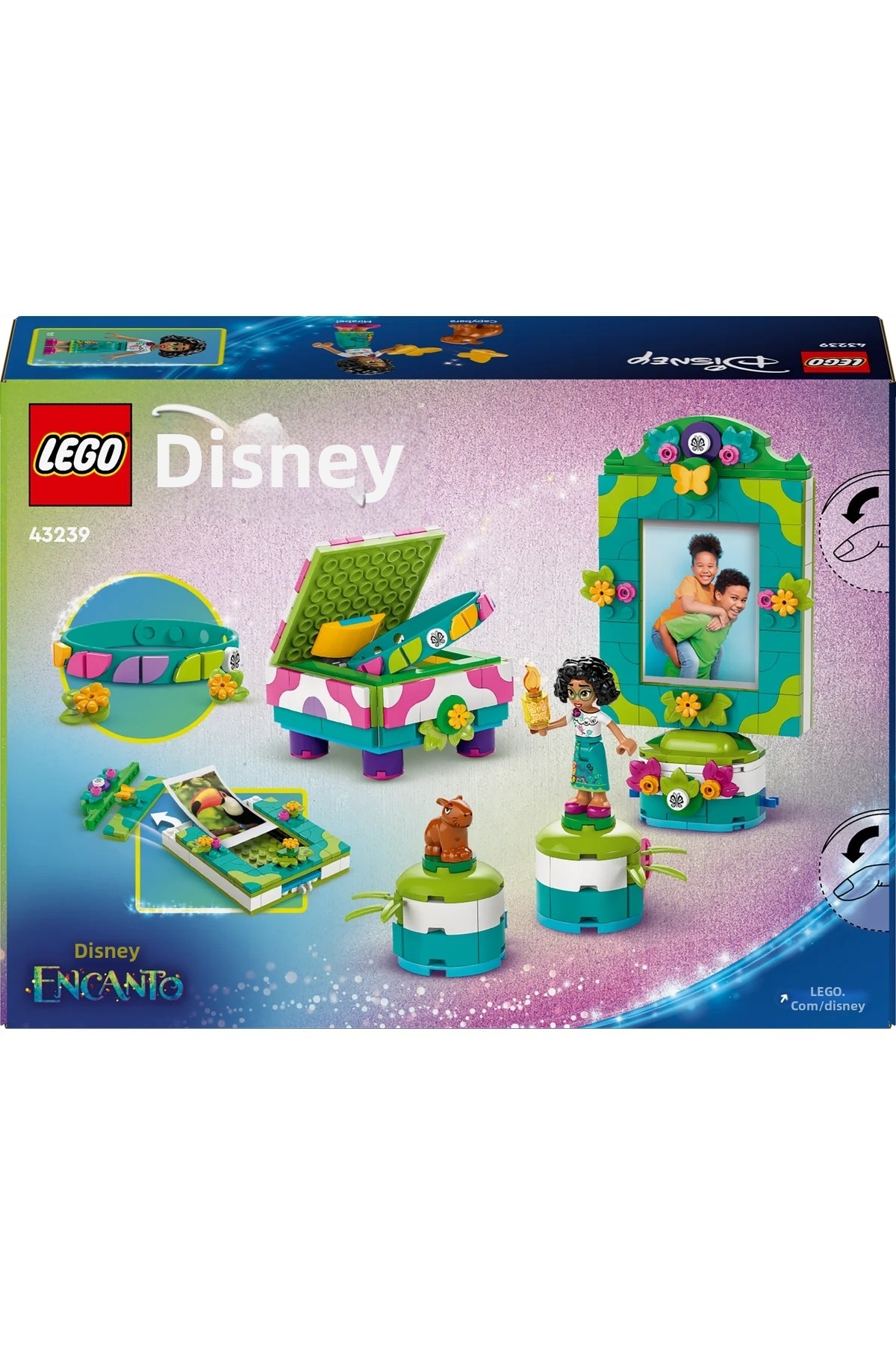 چرخدستی دیزنی انکانتو میرابلز قاب عکس و جعبهی زیورآلات ۴۳۲۳۹ ۳۳۴ تکه