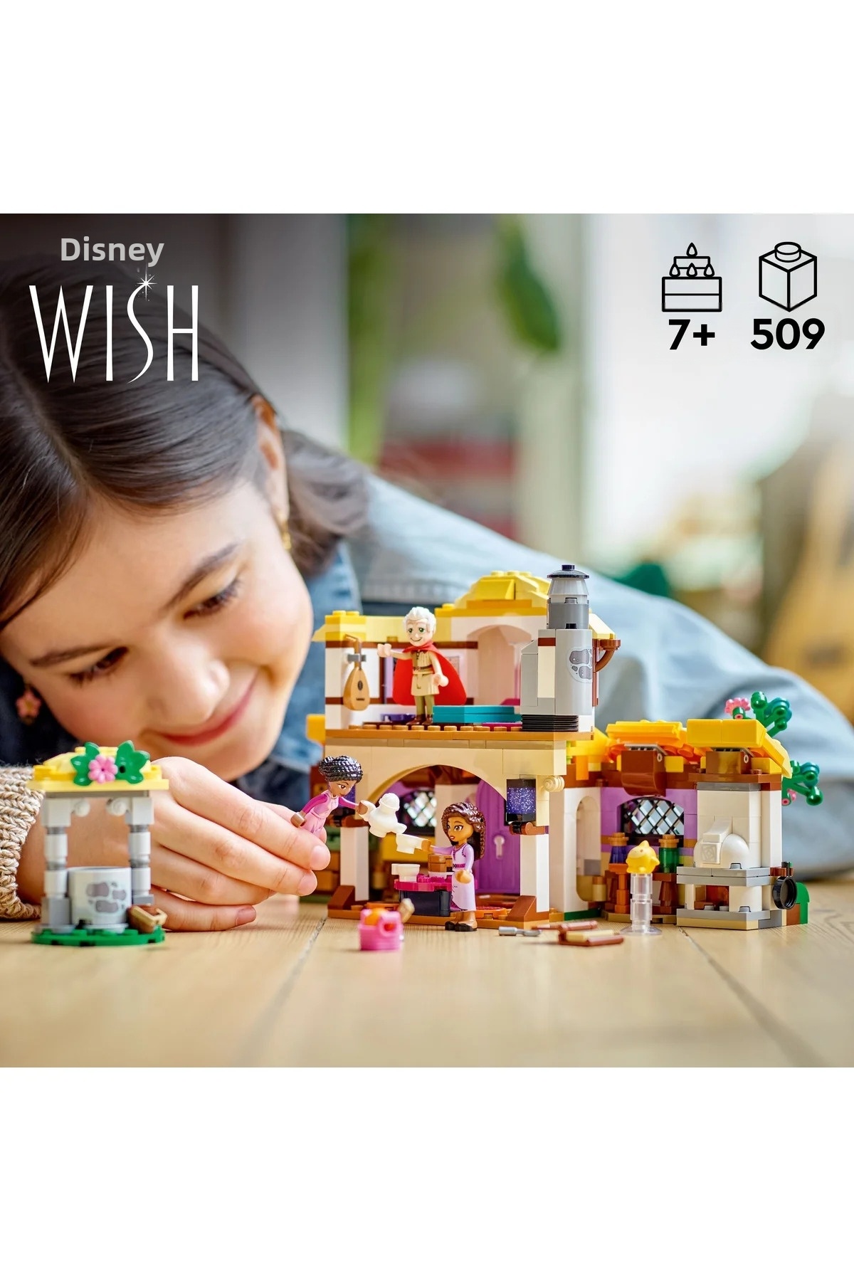مجموعه ساختنی دیزنی اشاش کاتیج ۴۳۲۳۱، ۵۰۹ قطعه