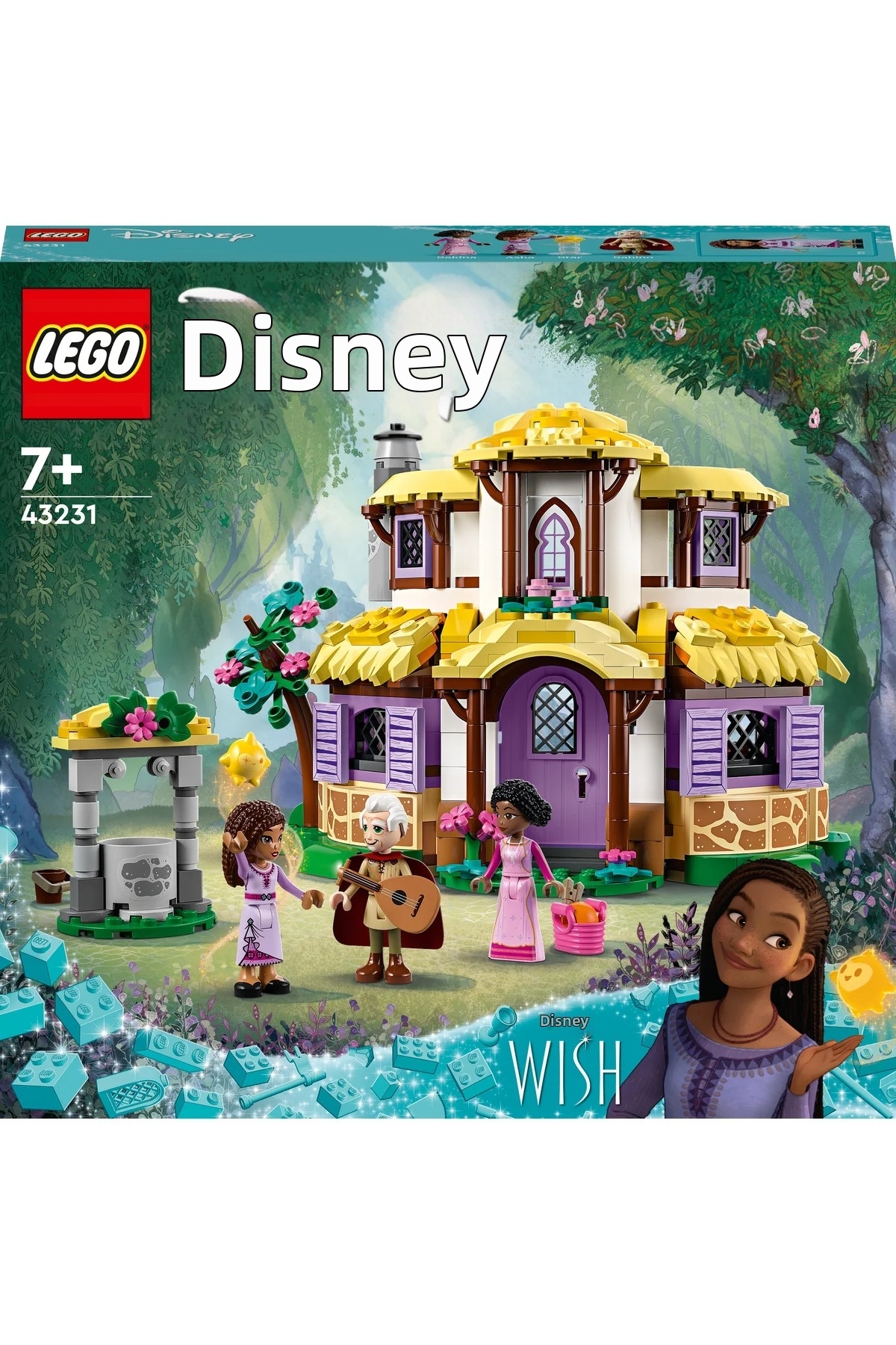 مجموعه ساختنی دیزنی اشاش کاتیج ۴۳۲۳۱، ۵۰۹ قطعه