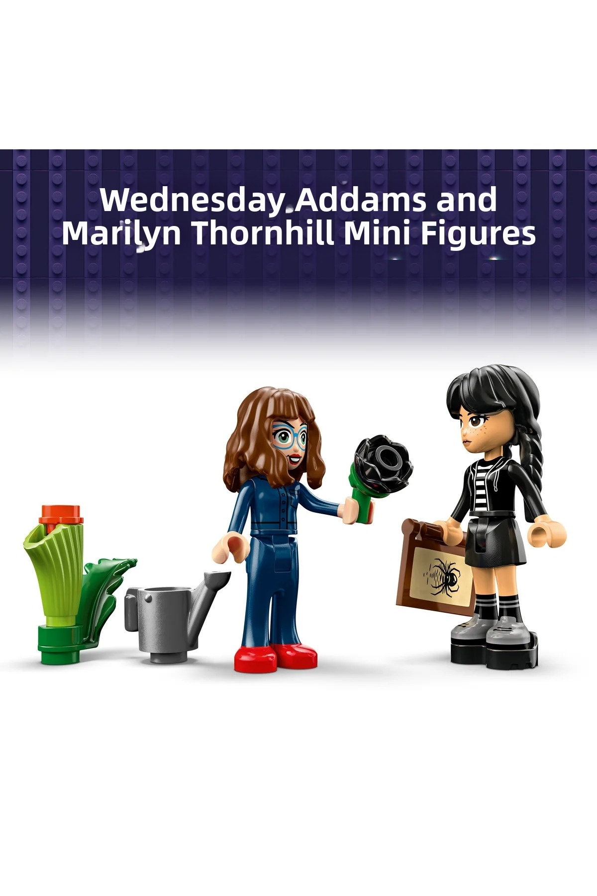 ® Wednesday Black Star Flower 76784 - کیت ساخت مدل گل برای کودکان ۹ سال به بالا (۳۵۸ قطعه)