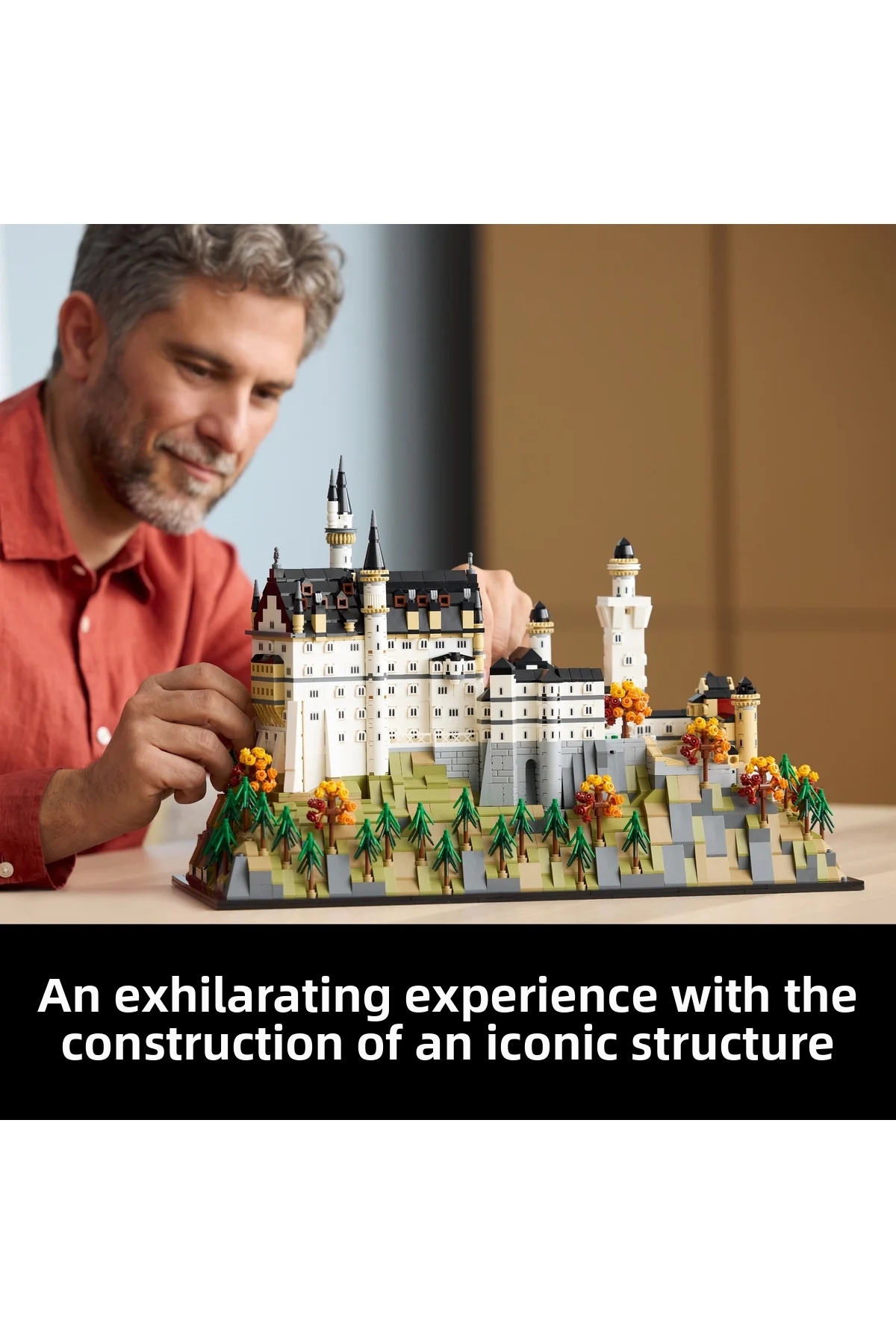 ® معماری قلعه نویشوانشتاین 21063 – کیت مدلسازی ساختمانی برای بزرگسالان (3455P)