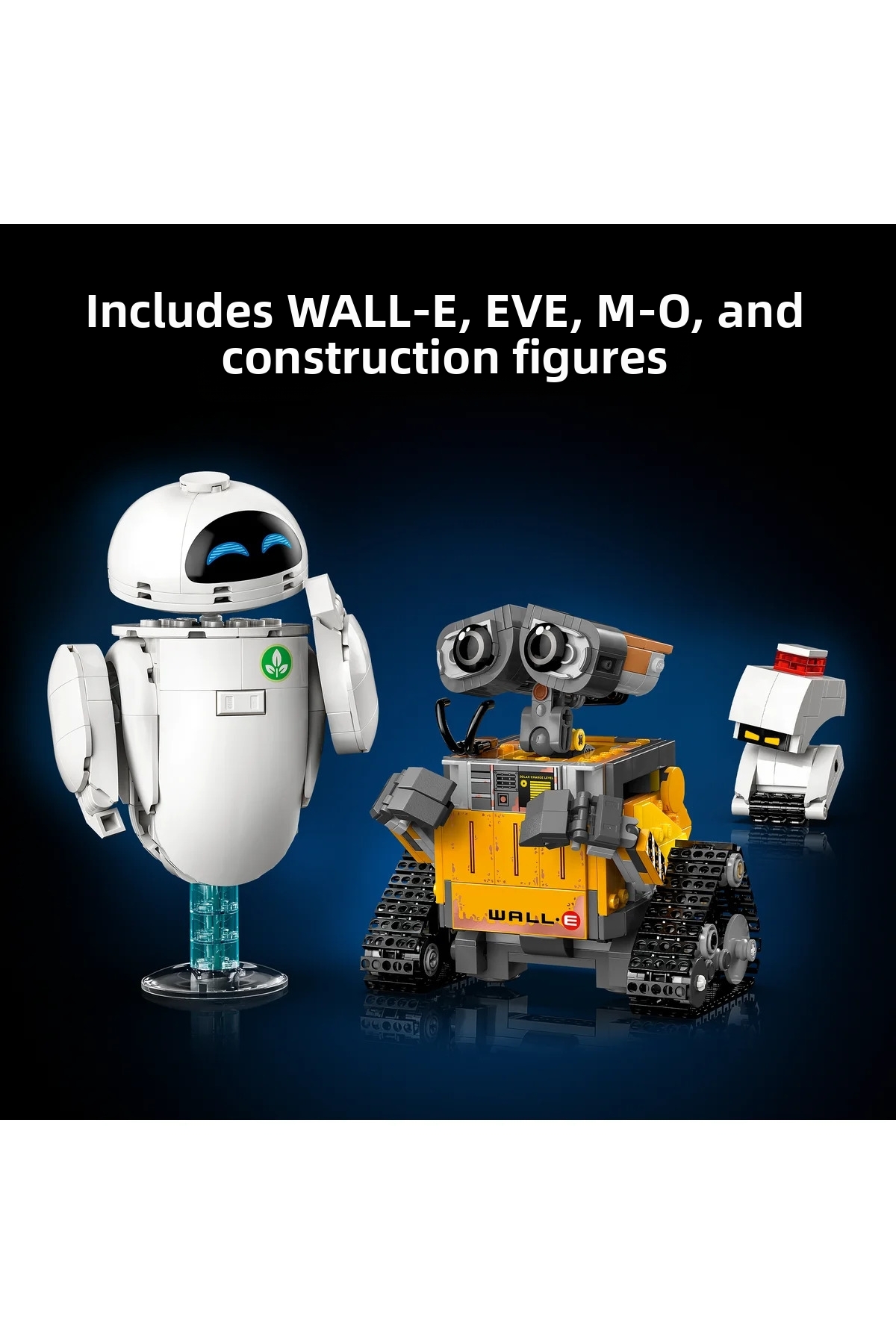 ® ǀ دیزنی و پیکسار وال-ای و ایو ۴۳۲۷۹ – کیت ساخت ماکت کلکسیونی برای بزرگسالان (۸۱۱P)