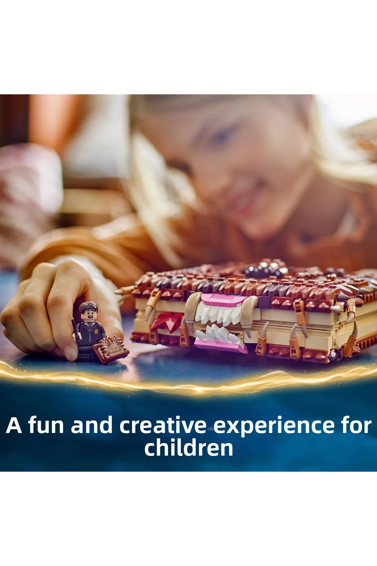 ® هری پاتر ™ حیوان گاززننده کتاب ۷۶۴۴۹ – مجموعه ساخت اسباب‌بازی خلاقانه برای کودکان ۹ سال به بالا (۵۱۸ قطعه)