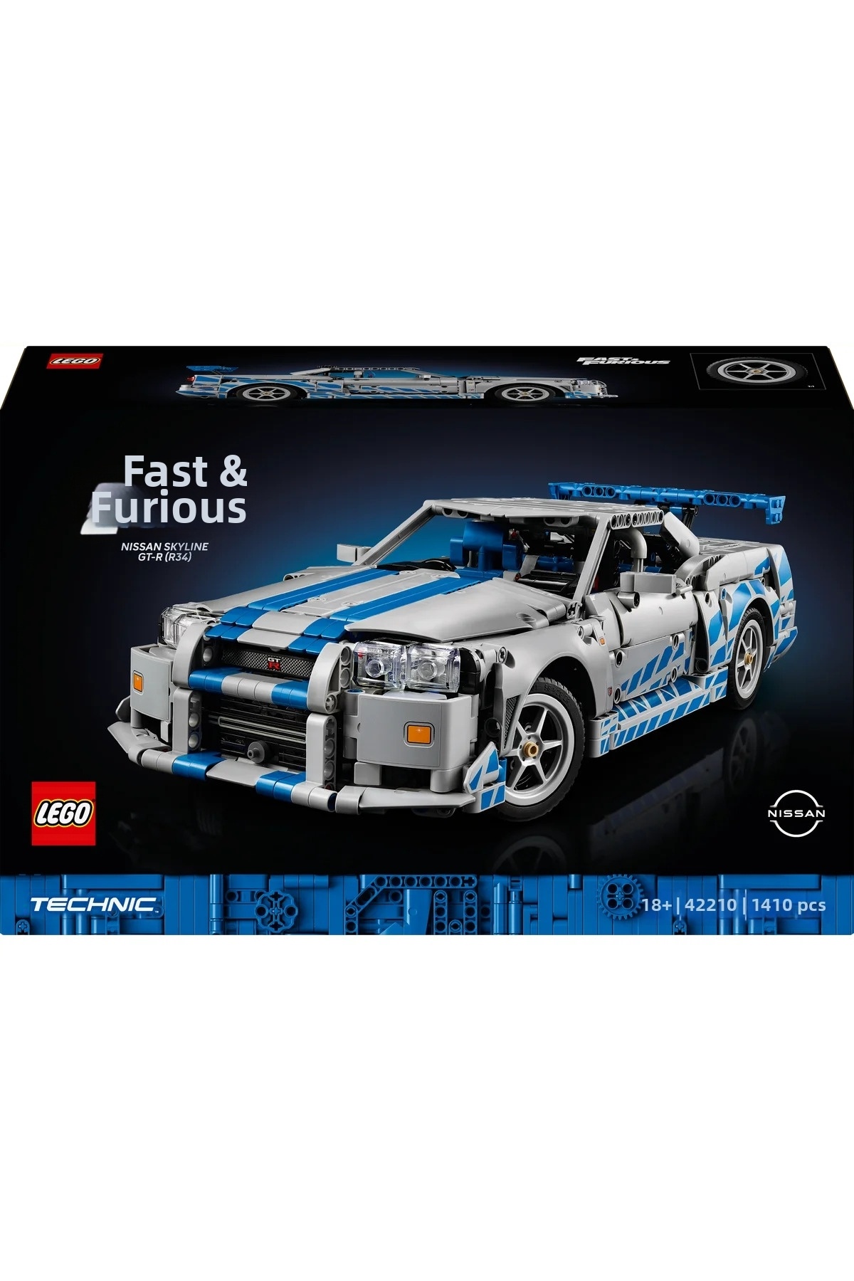 تکنیک ۲ فست ۲ فیوریس نیسان اسکایلاین GT-R (R34) خودرو