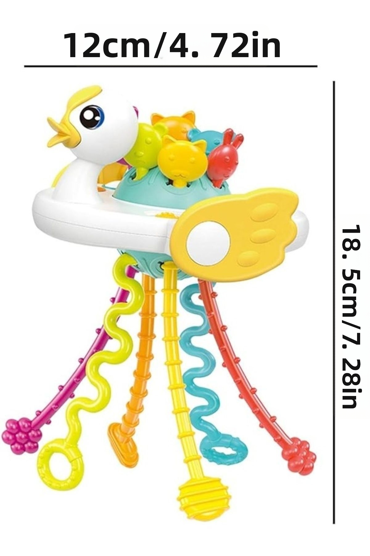 بازیچه دندانگیر و مهارت مشاهده حسی مونتهسوری به شکل اردک