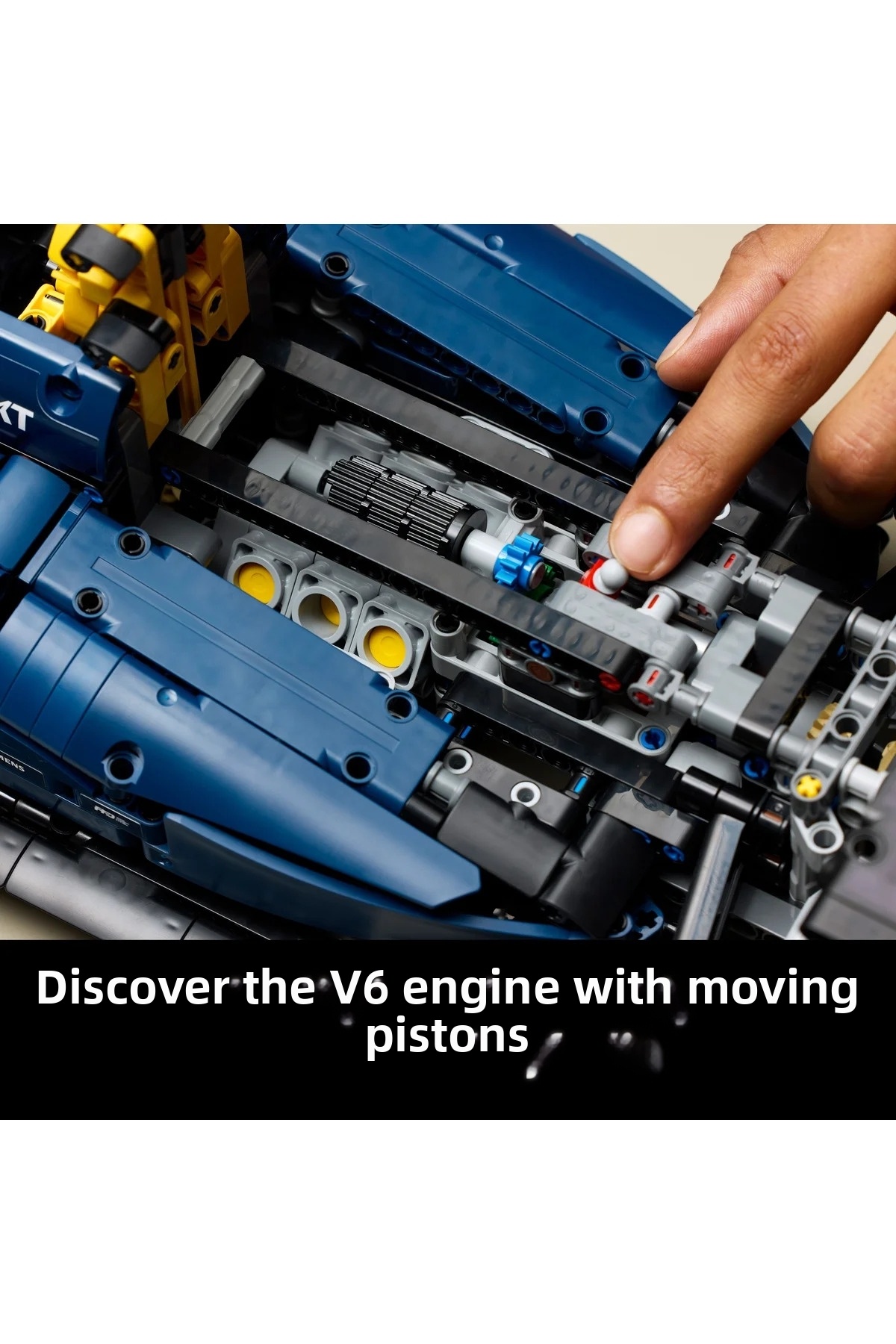 ® Technic اوریکل ردبول ریسینگ RB20 فرمول یک ۴۲۲۰۶ – کیت ساخت مدل ماشین مسابقهای ۱۸+ (۱۶۳۹P)