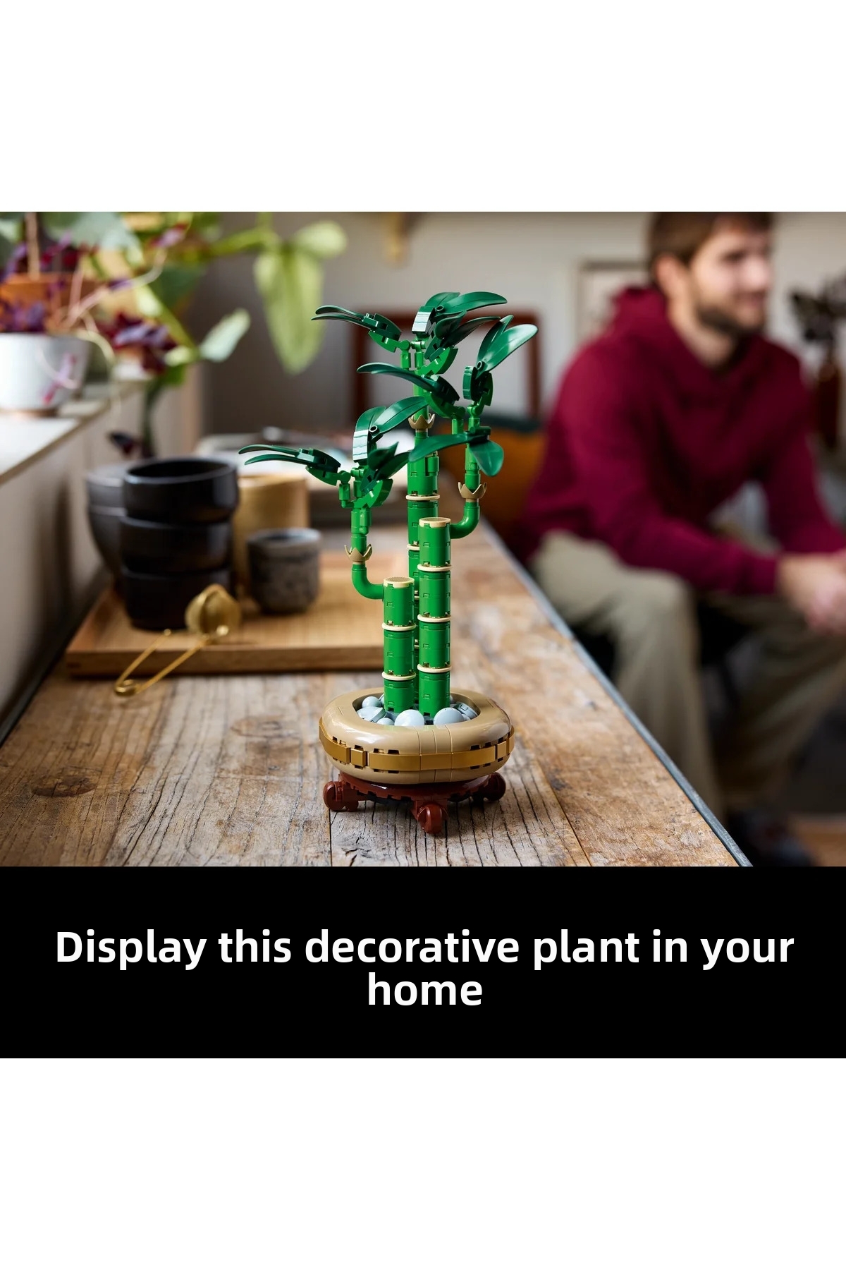 ® بوتانیکالز بامبو شانس ۱۰۳۴۴ – کیت ساخت گیاه تزئینی برای بزرگسالان دوستدار طبیعت (۳۲۵P)