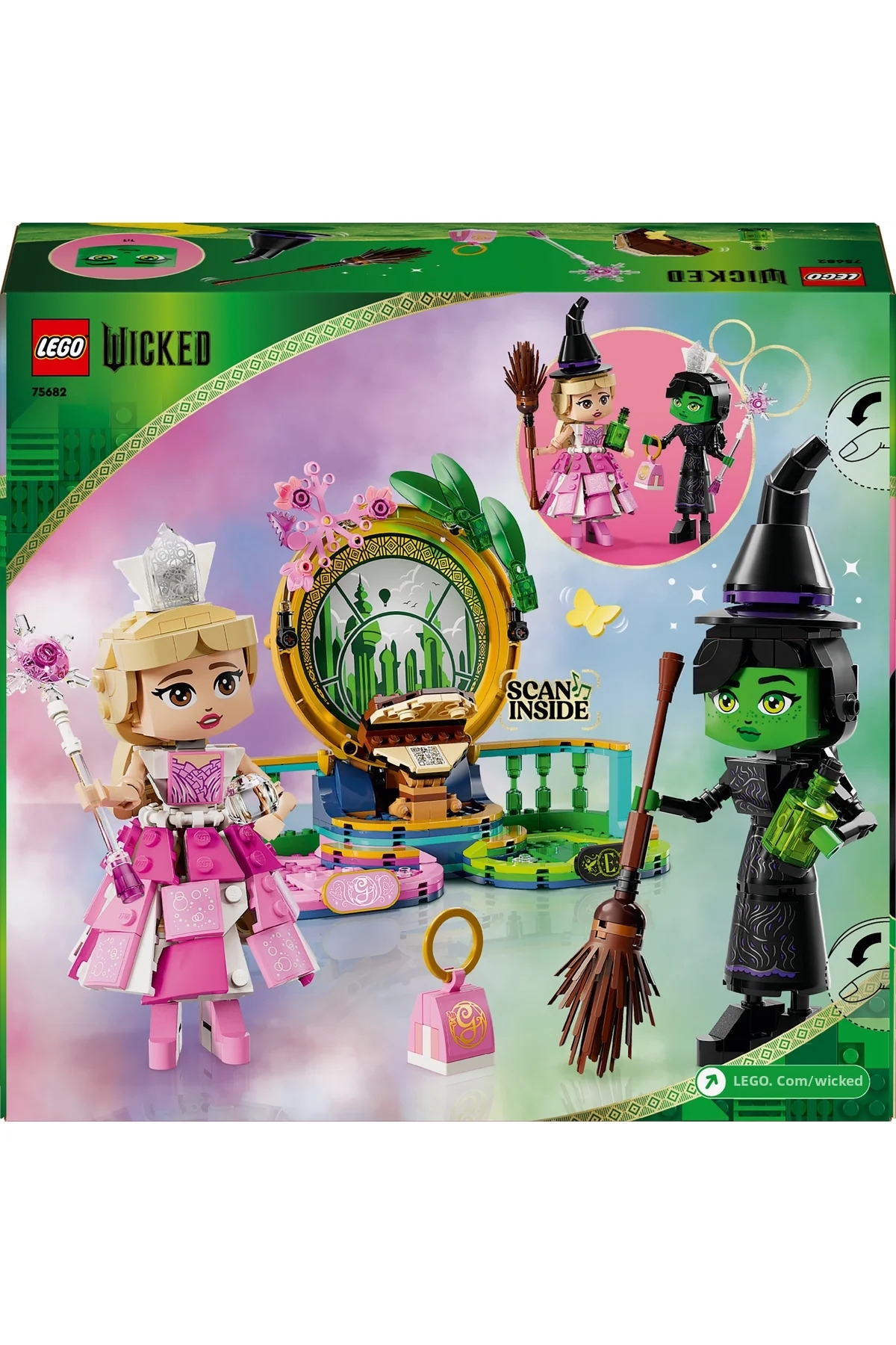 ® مجموعه ساختنی Wicked الفاپا و گلیندا ۷۵۶۸۲ برای کودکان ۱۰+ سال (۵۵۸ قطعه)
