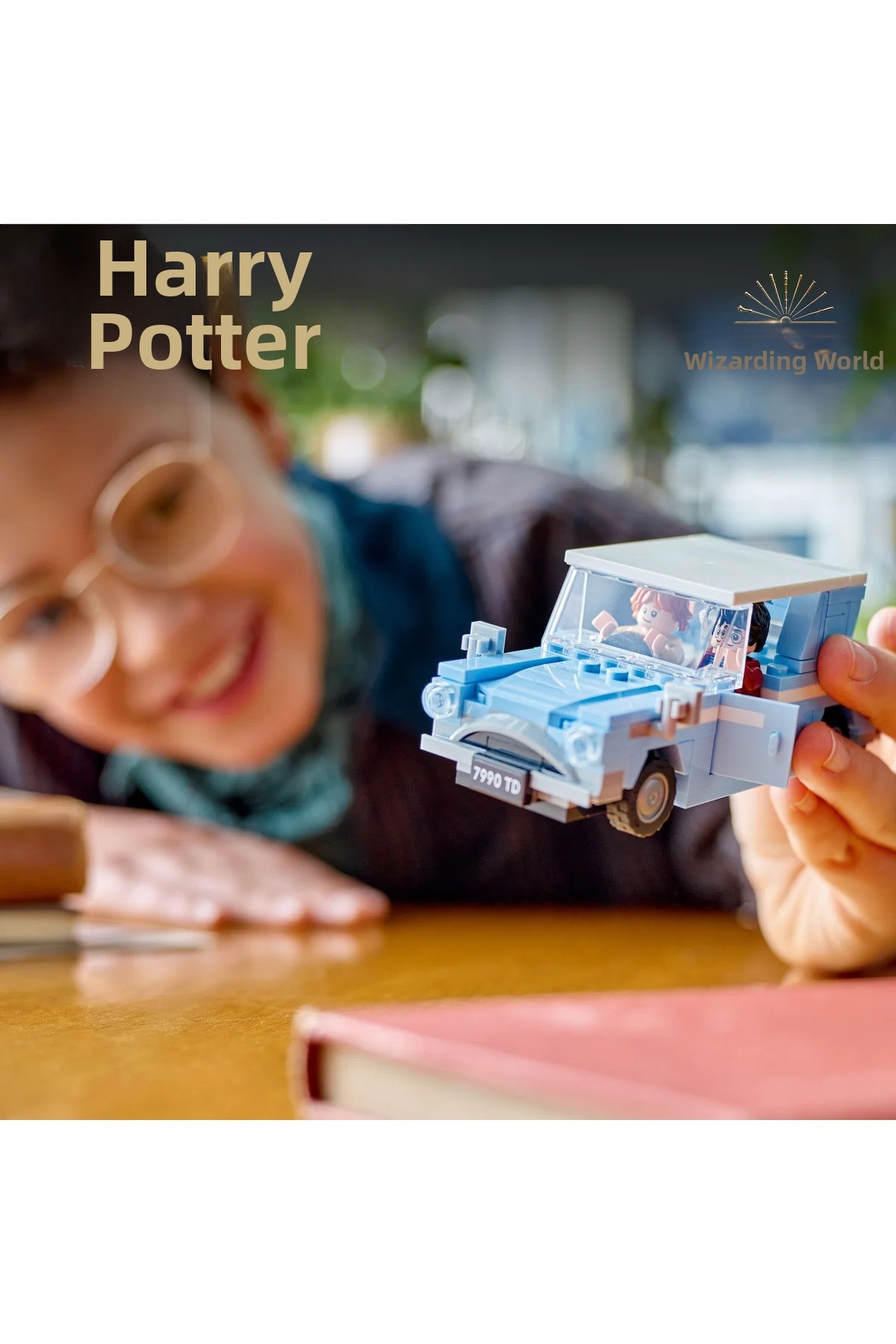 ® هری پاتر ™ فورد انگلیای پرنده ™ ۷۶۴۲۴ – مجموعه ساختنی اسباب‌بازی خلاقانه و کلکسیونی (۷+، ۱۶۵ قطعه)