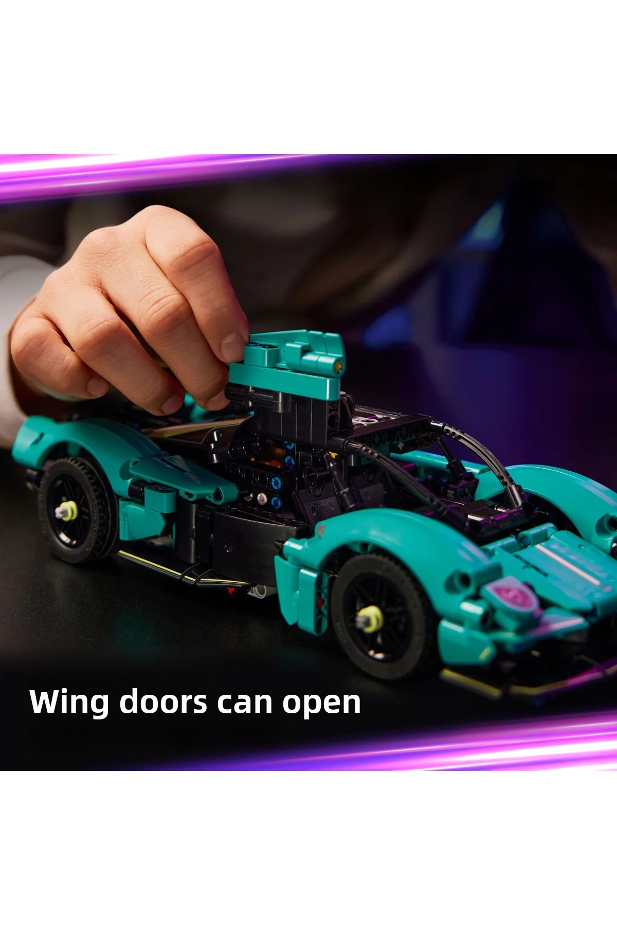 ® تکنیک آستون مارتین والکیری 42208 – مجموعه ساخت ماشین اسباب‌بازی خلاقانه برای کودکان ۹ سال به بالا (۷۰۷ قطعه)