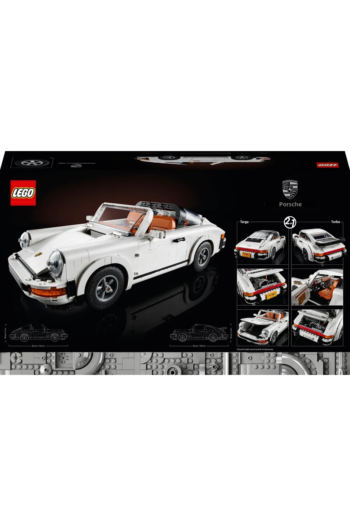 ® Creatorporsche 911 10295- کیت ساخت مدل کلکسیونی کلاسیک برای بزرگسالان (1458P)