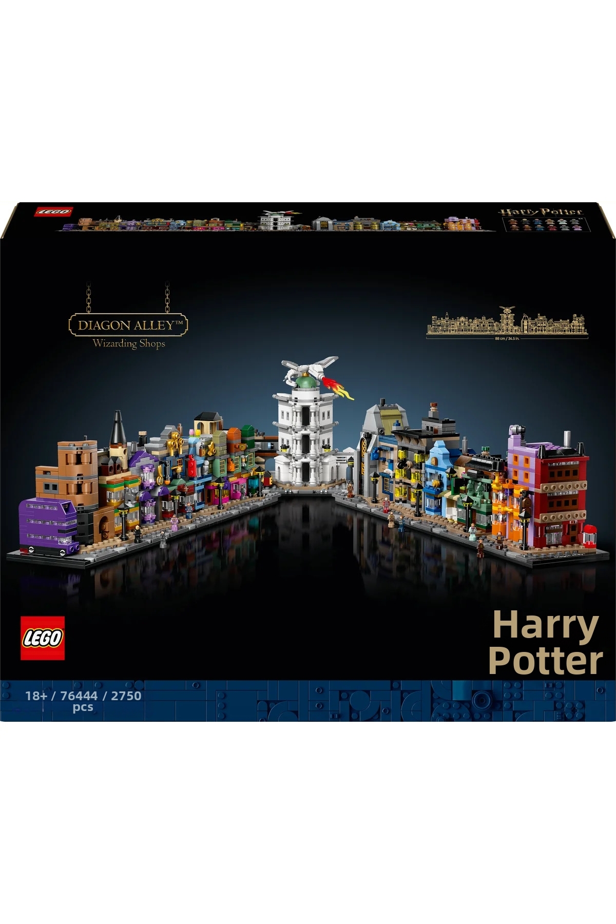 ® هری پاتر™ دیگون الی™ فروشگاه‌های جادویی، مجموعه جادوگر برای بزرگسالان ۷۶۴۴۴